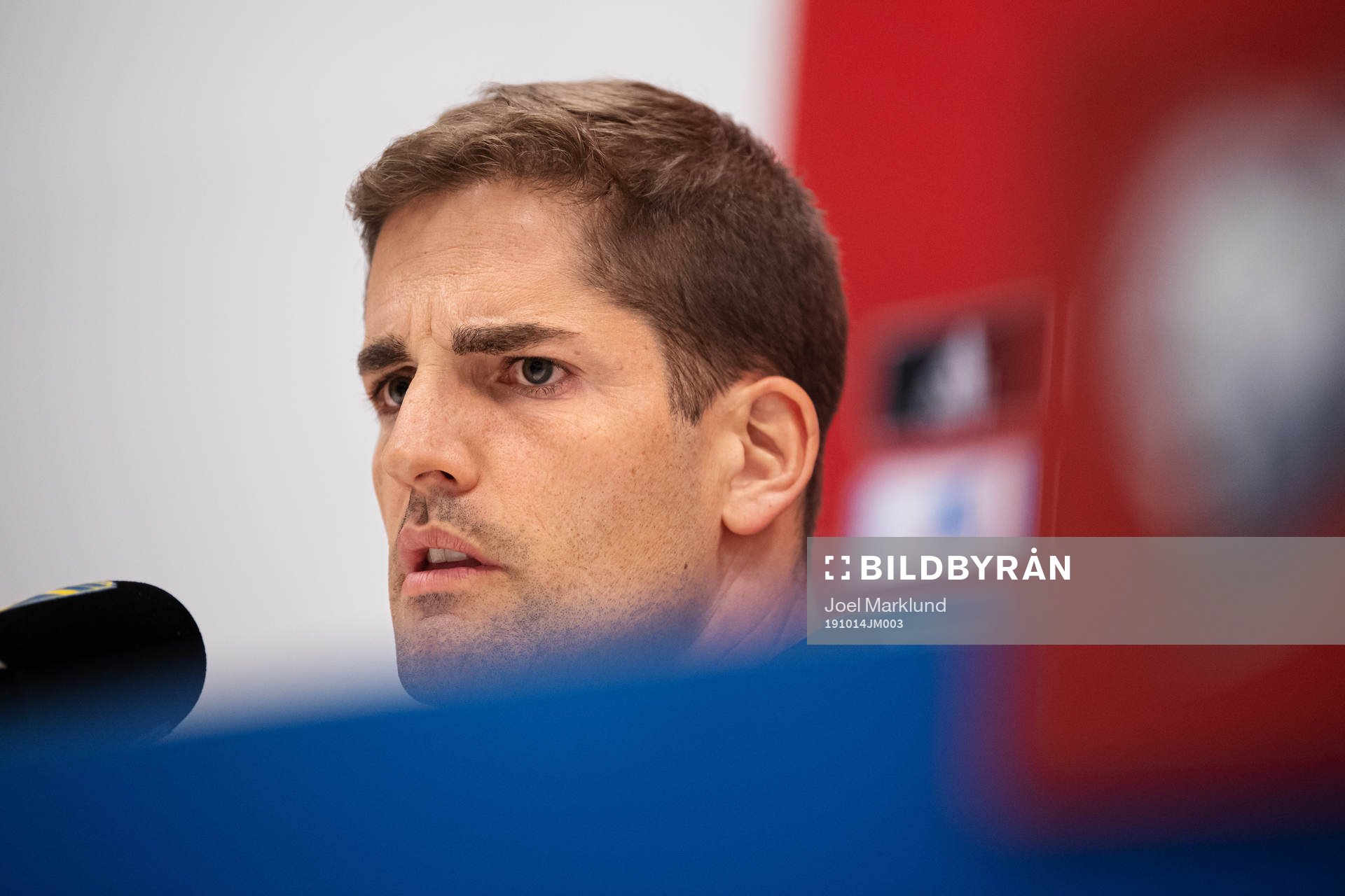 Robert Moreno, head coach of the Spanish national football