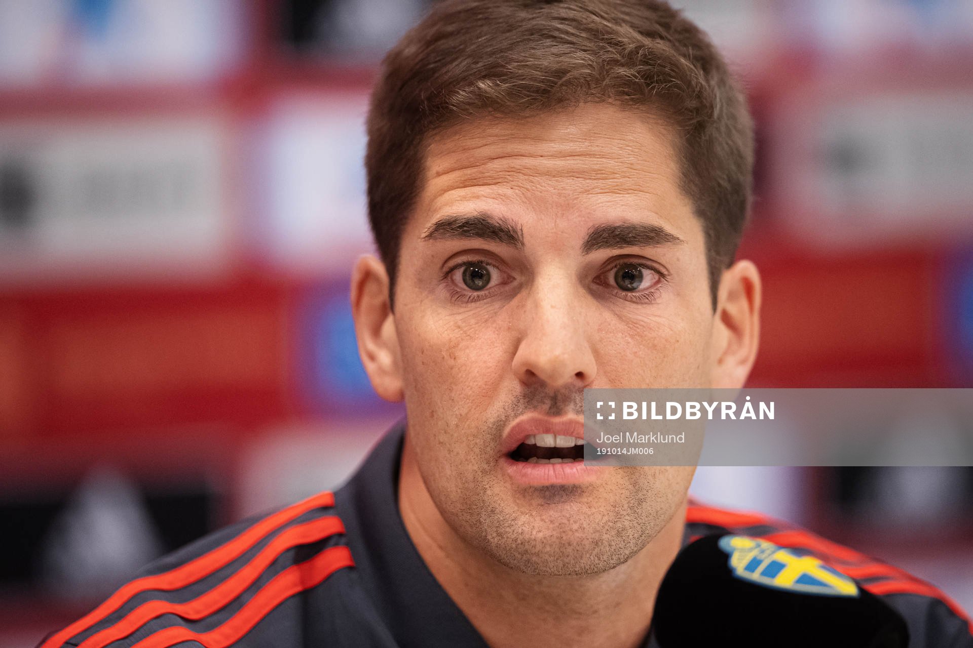 Robert Moreno, head coach of the Spanish national football