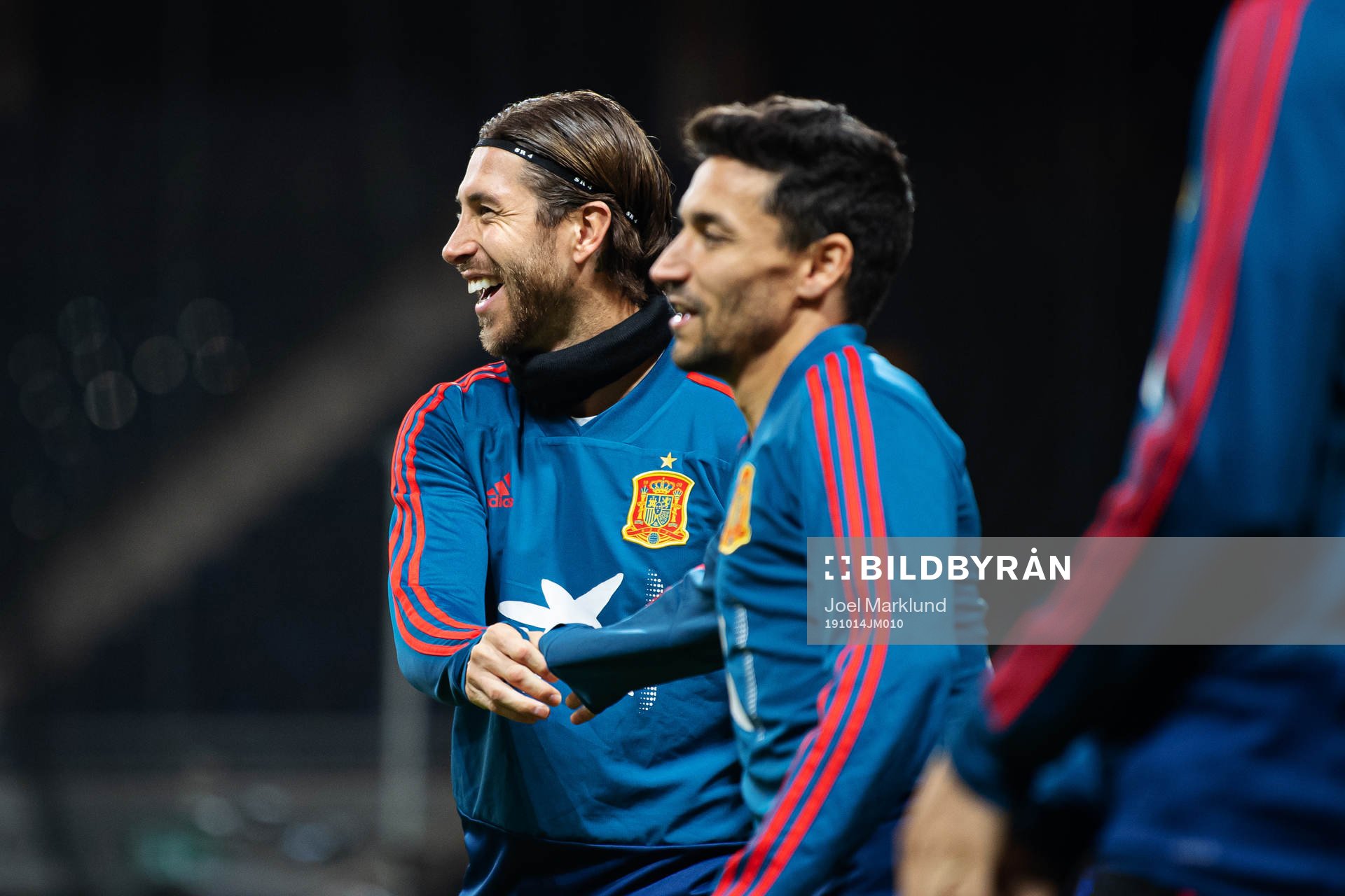 Sergio Ramos of the Spanish national football team