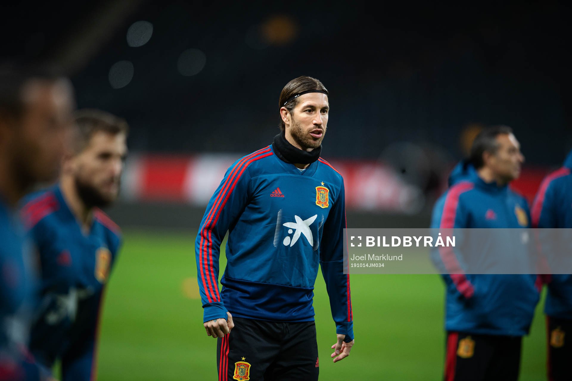 Sergio Ramos of the Spanish national football team