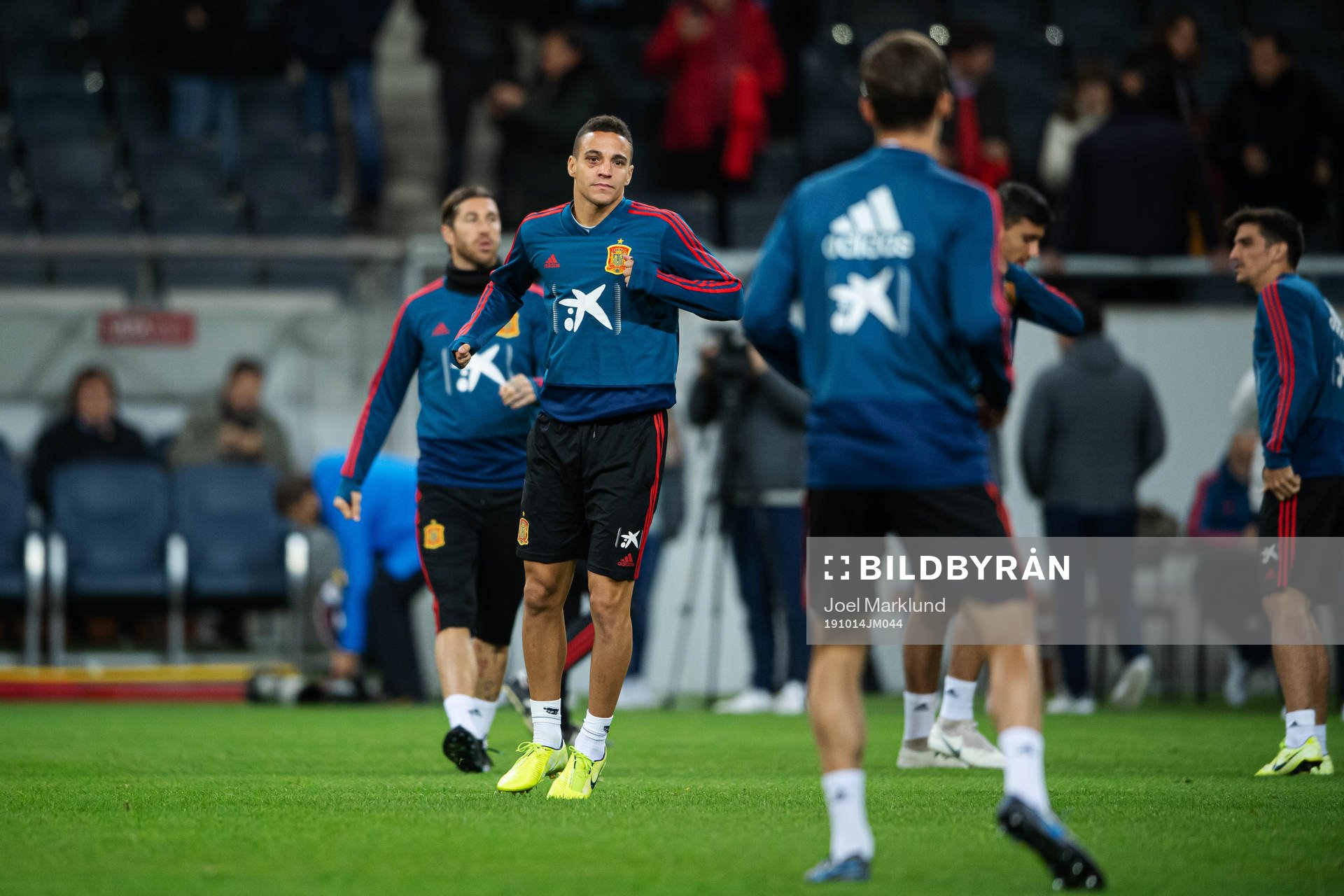 Rodrigo Moreno of the Spanish national football team