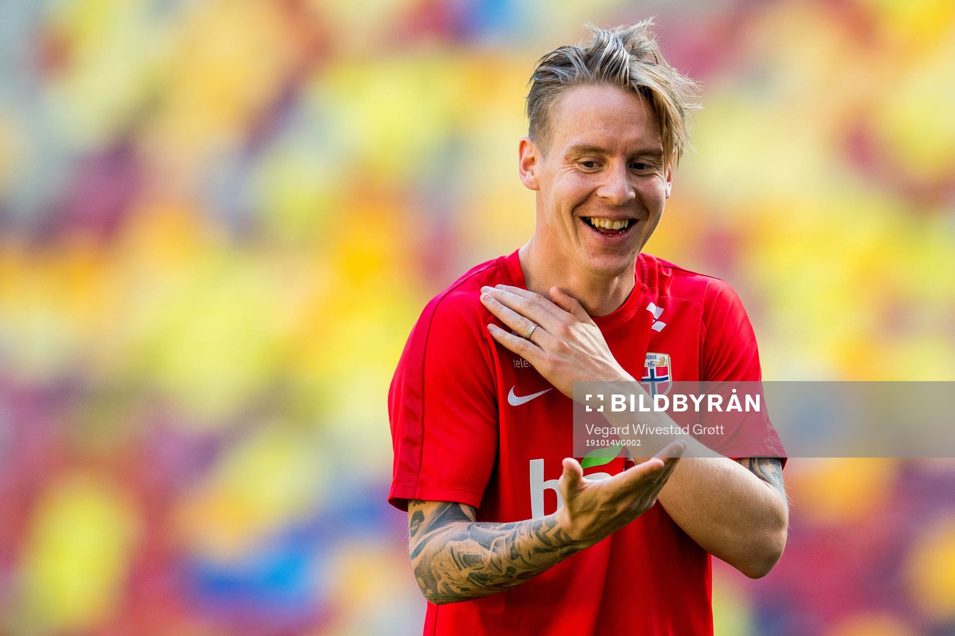 Stefan Johansen of Norway