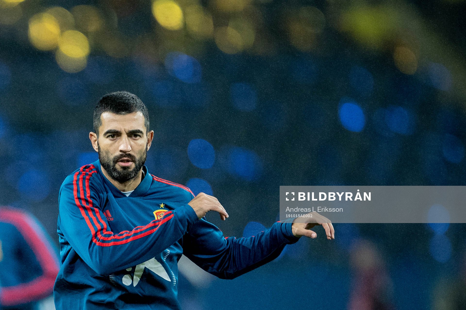 Raul Albiol of Spain