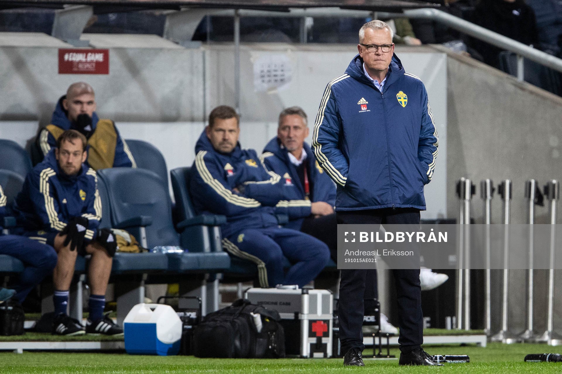 Janne Andersson, head coach of Sweden