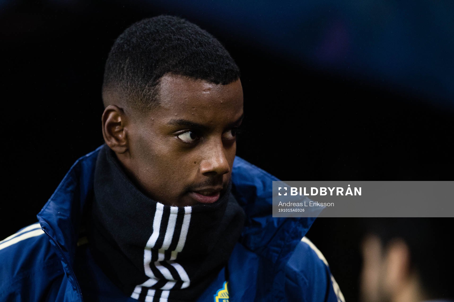 Alexander Isak of Sweden
