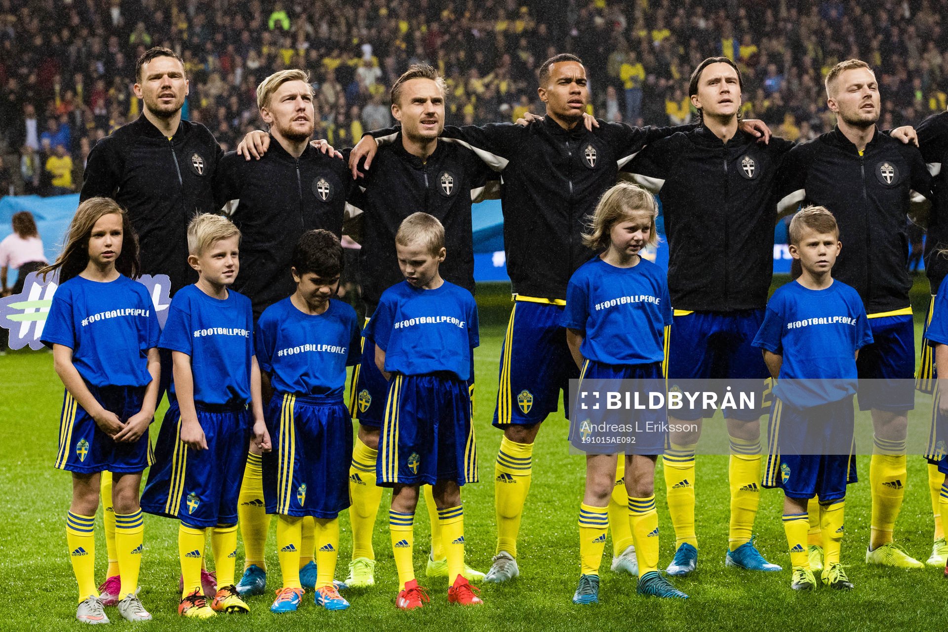 Marcus Berg, Emil Forsberg, Pierre Bengtsson, Robin