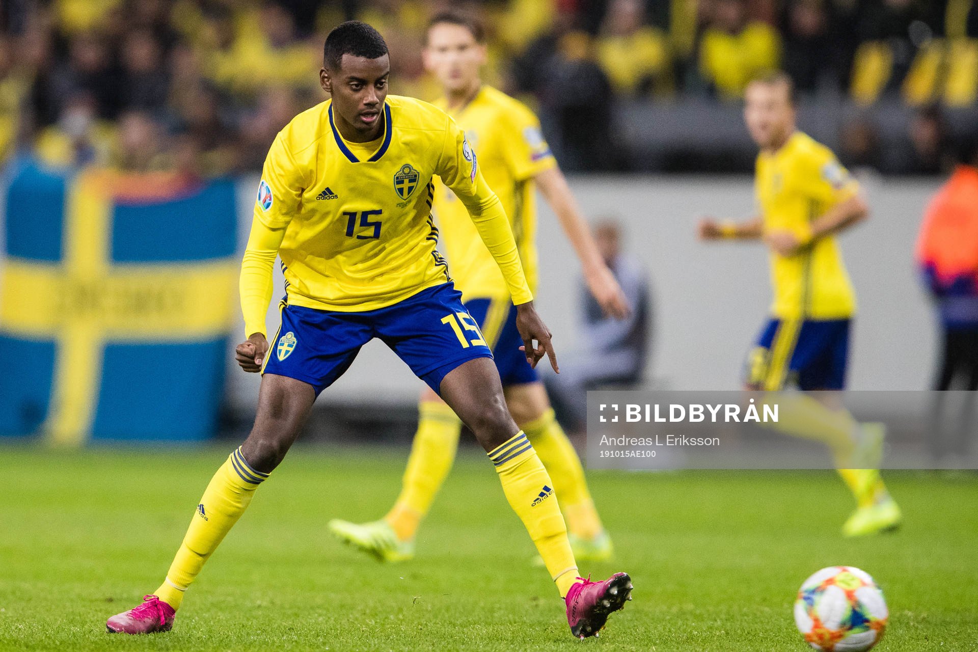 Alexander Isak of Sweden