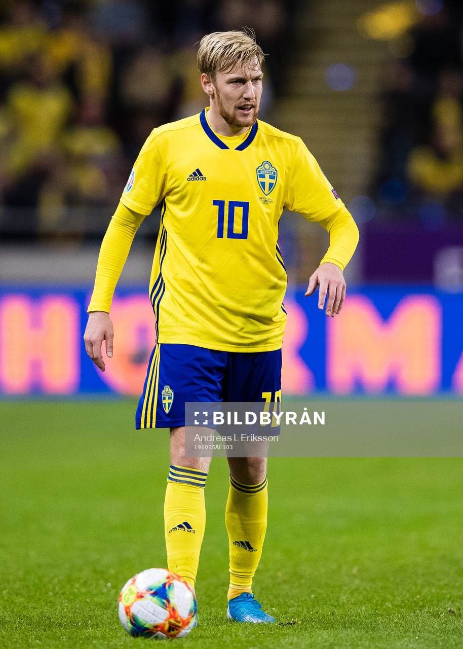 Emil Forsberg of Sweden