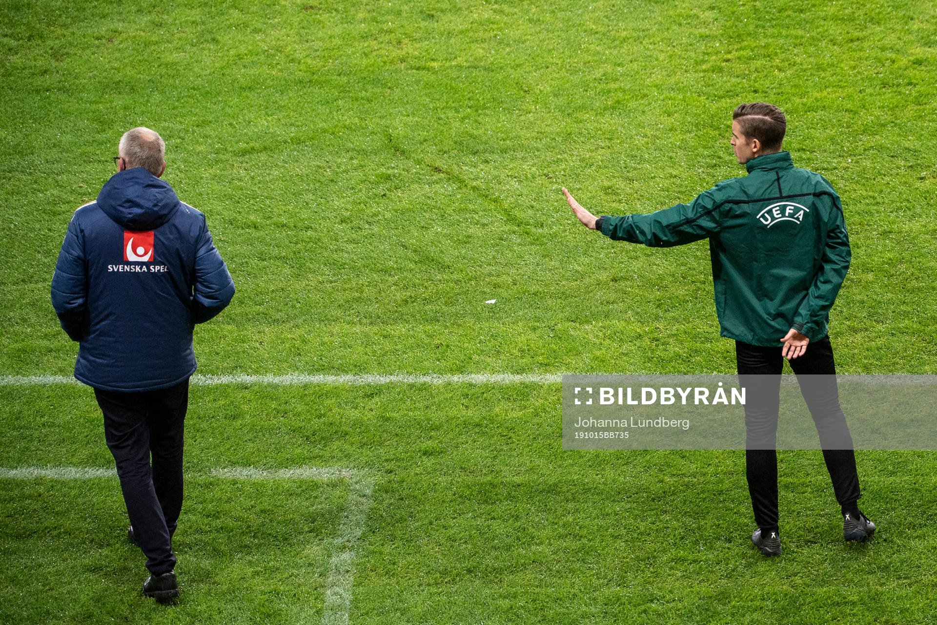 Janne Andersson, head coach of Sweden and the fourth