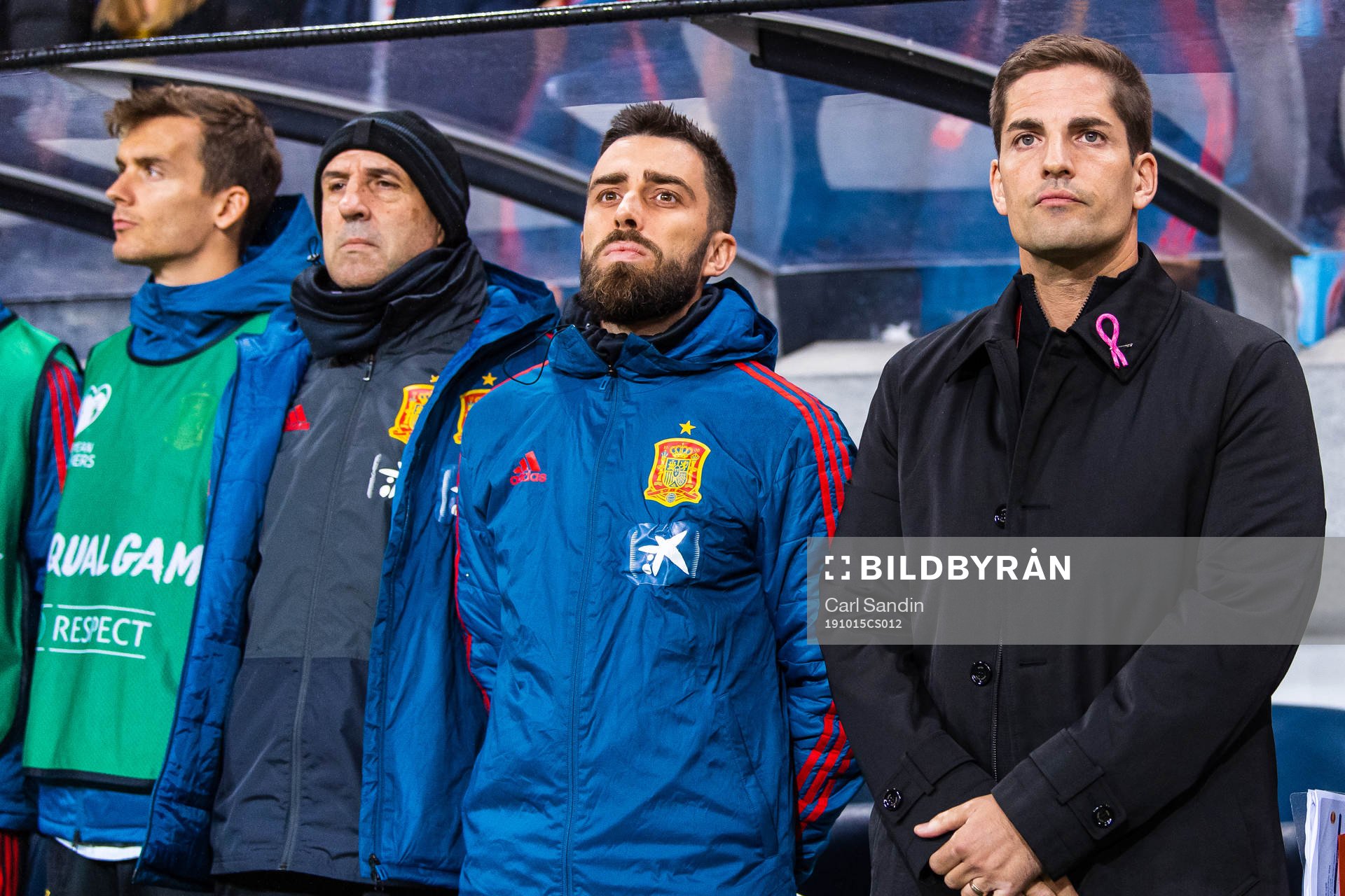 Robert Moreno, head coach of Spain