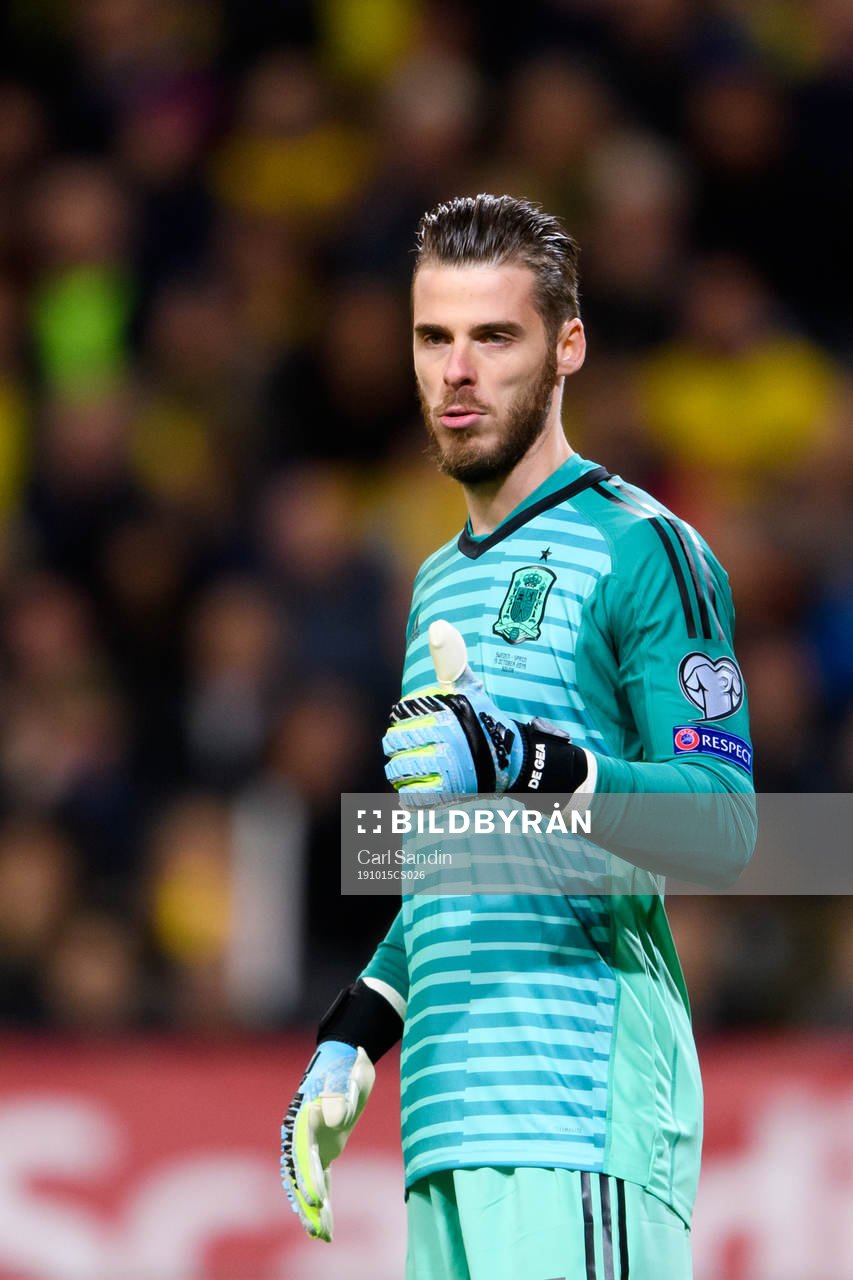 Goalkeeper David de Gea of Spain