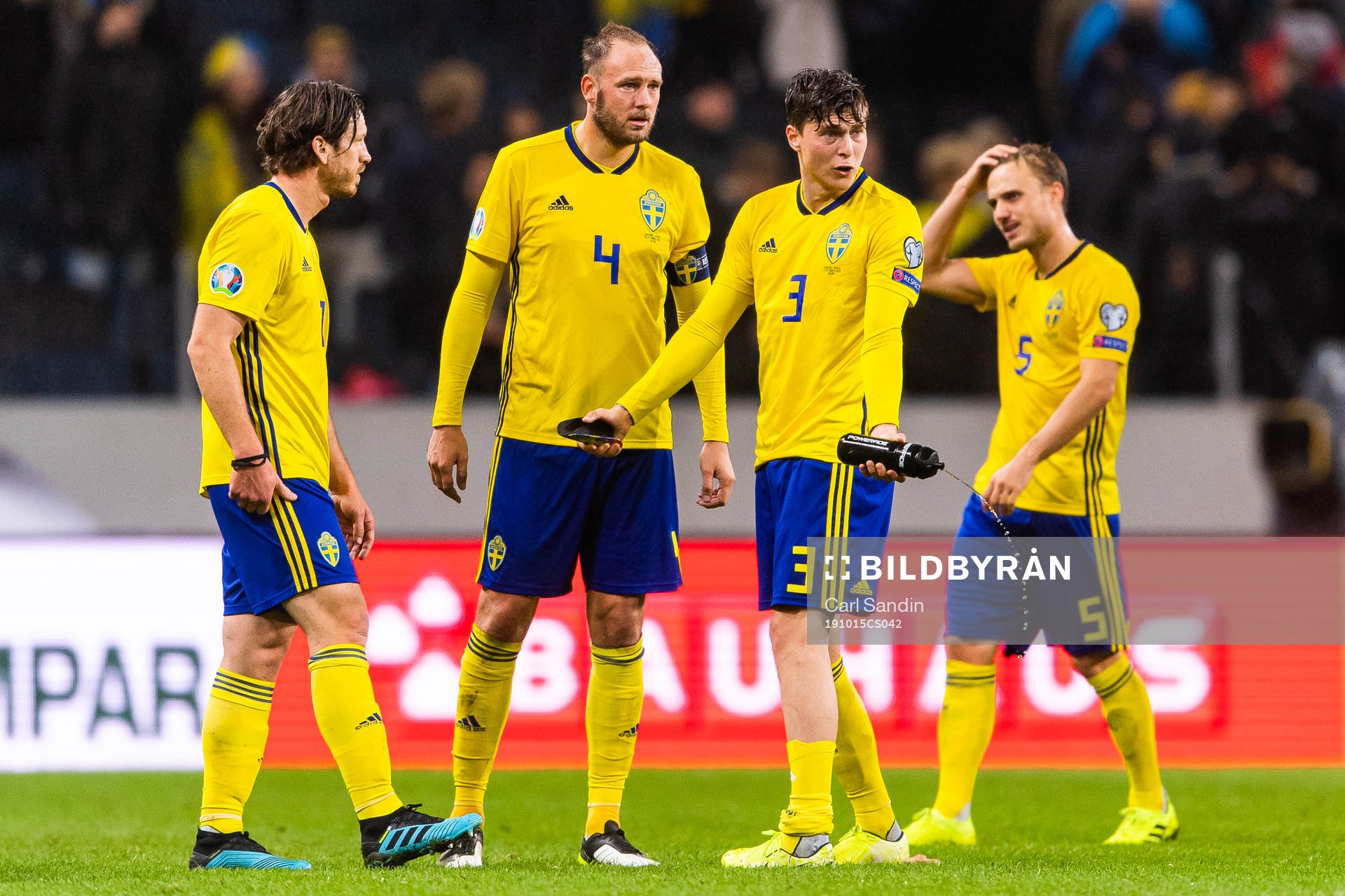 Gustav Svensson, Andreas Granqvist, Victor Nilsson