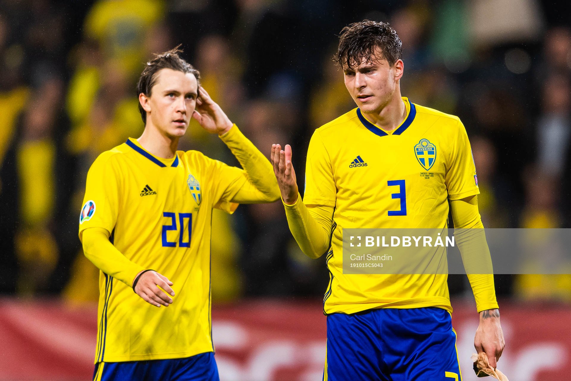 Kristoffer Olsson and Victor Nilsson Lindelöf of Sweden