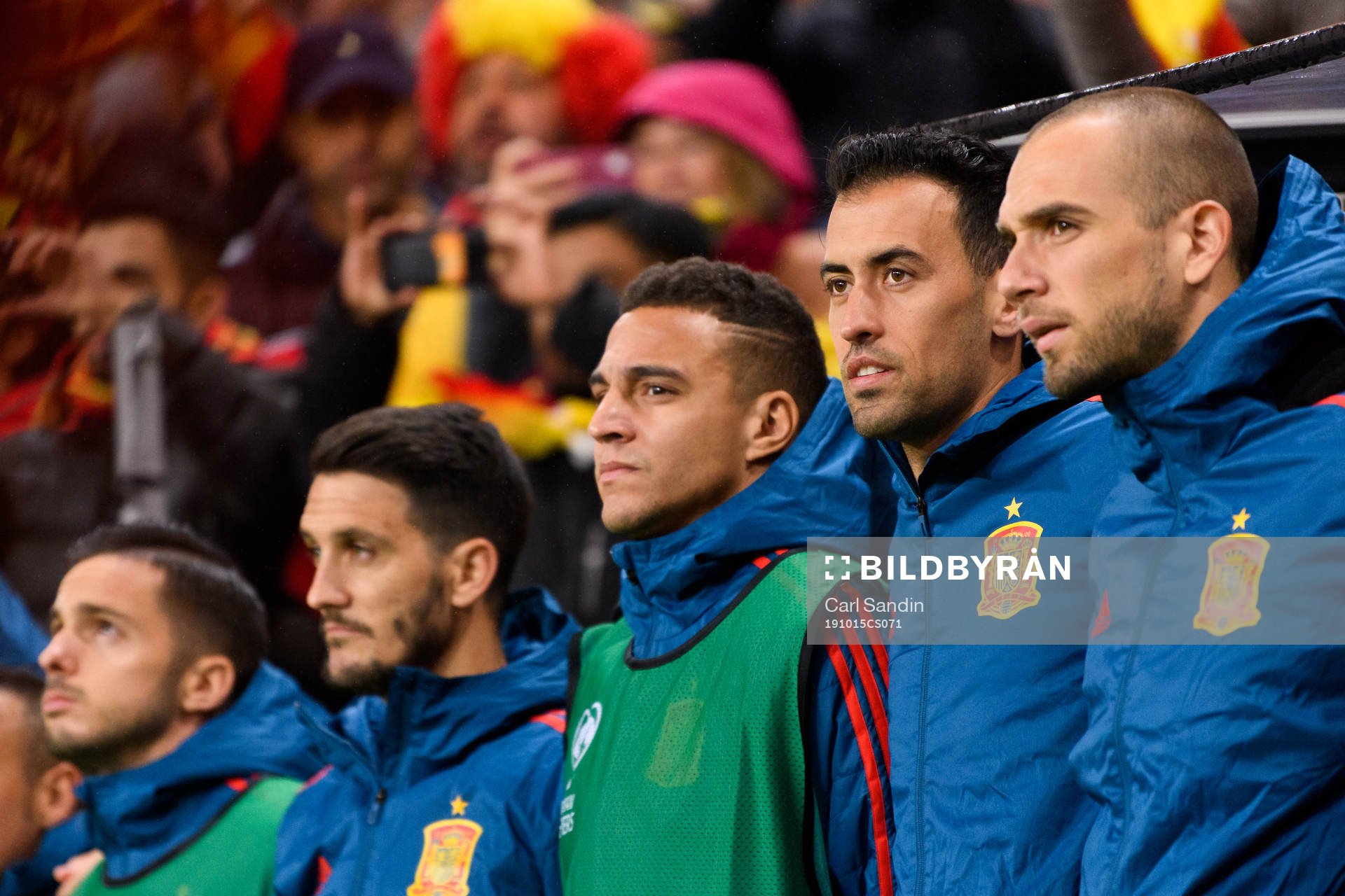 Sergio Busquets of Spain