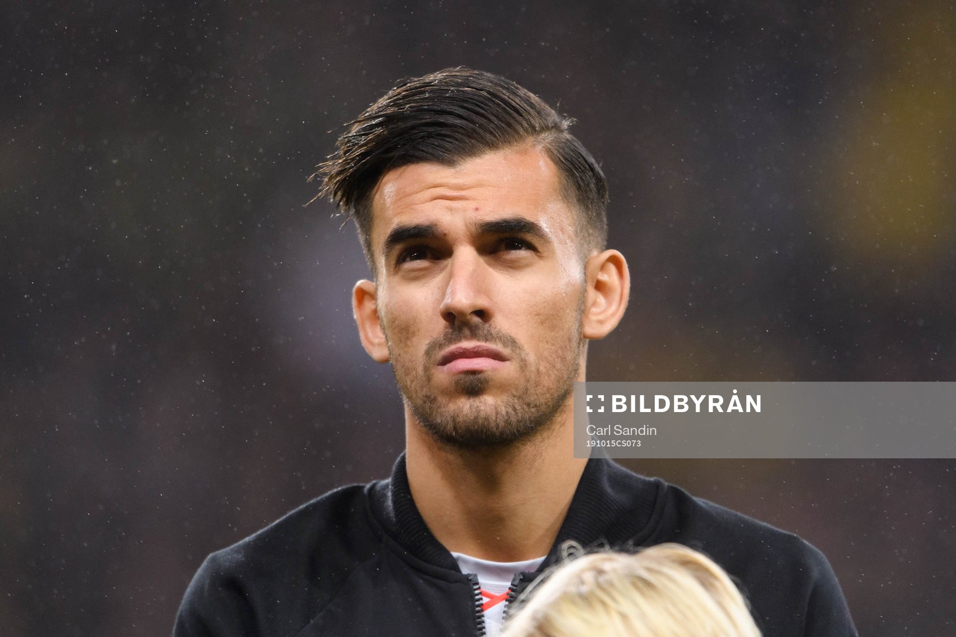 Dani Ceballos of Spain at lineup
