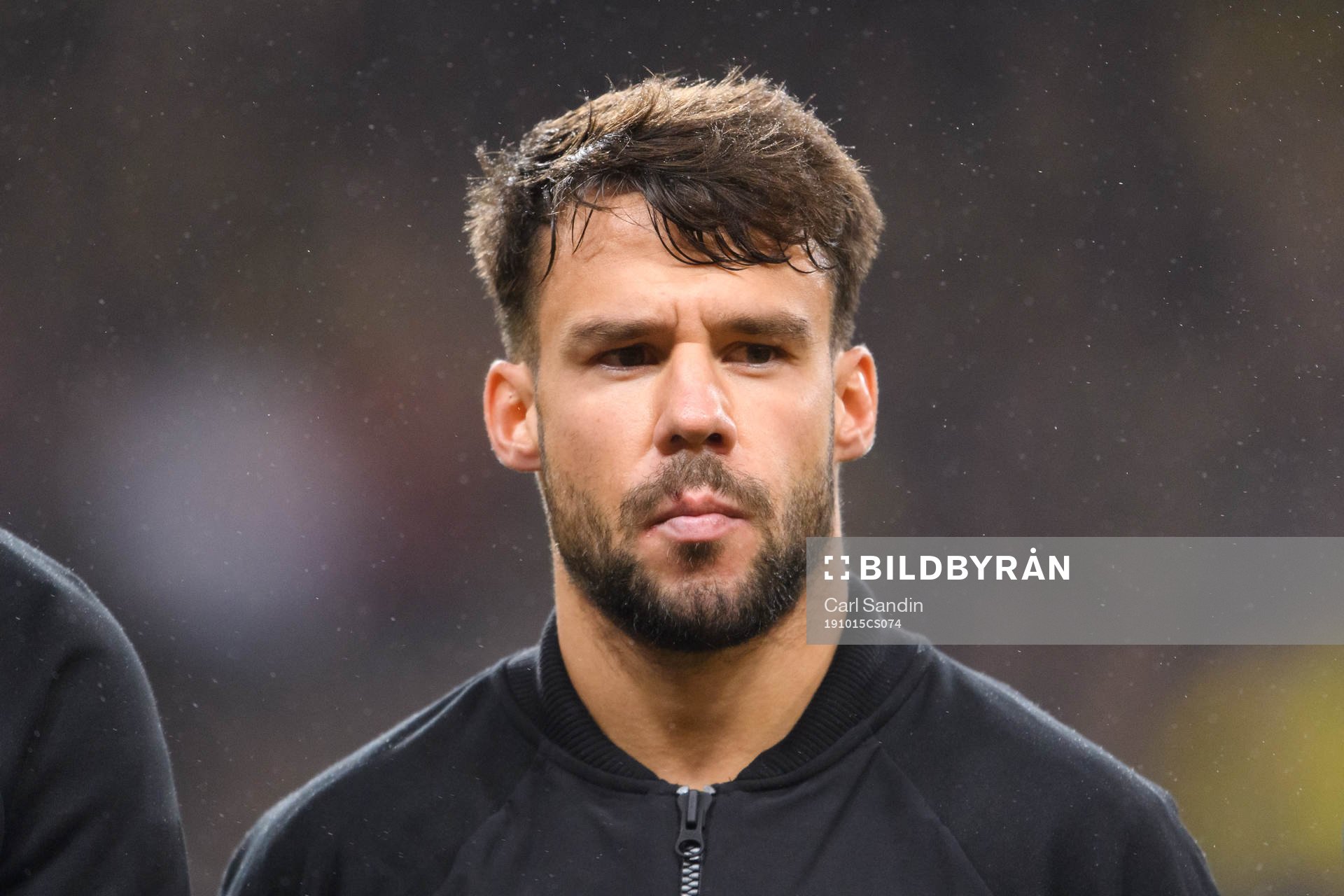 Juan Bernat of Spain at lineup