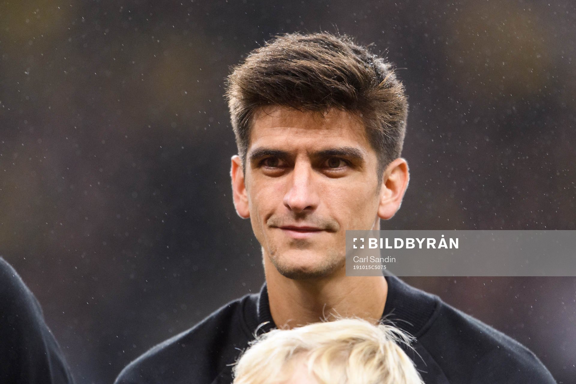 Gerard Moreno of Spain at lineup