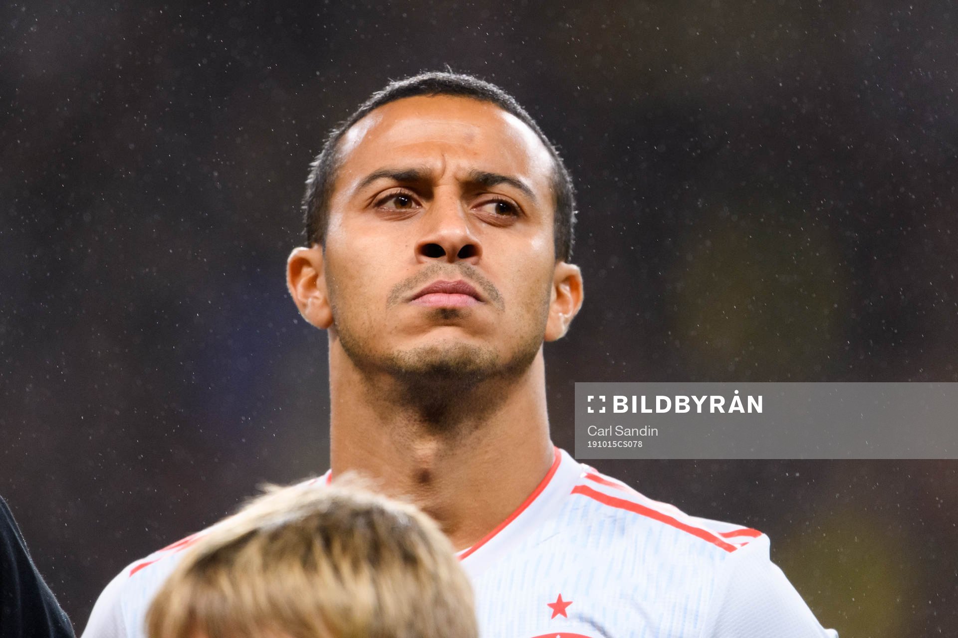 Thiago Alcantara of Spain at lineup