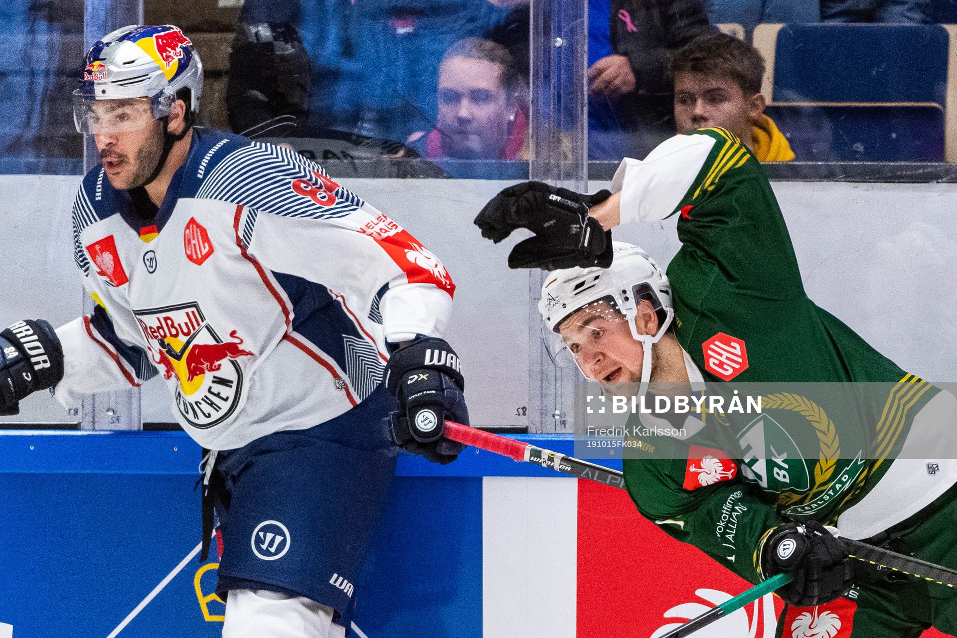 Trevor Parkes of Red Bull Munich and Lucas