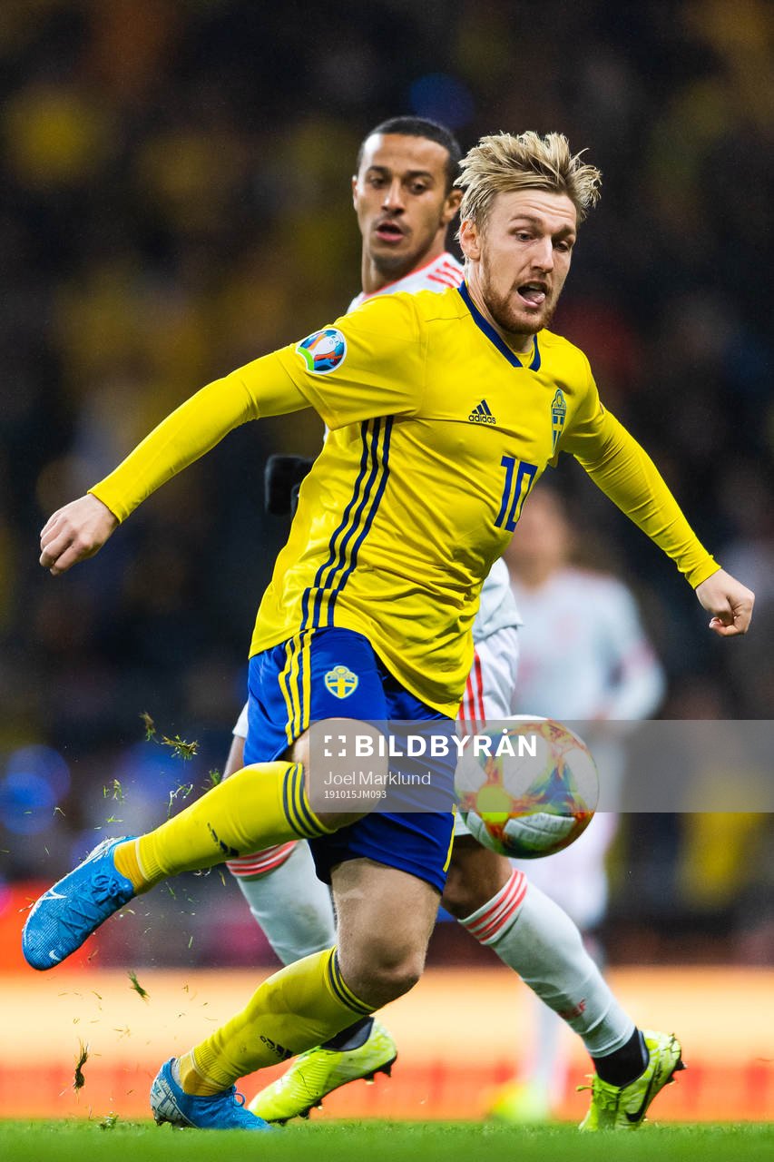 Emil Forsberg of Sweden