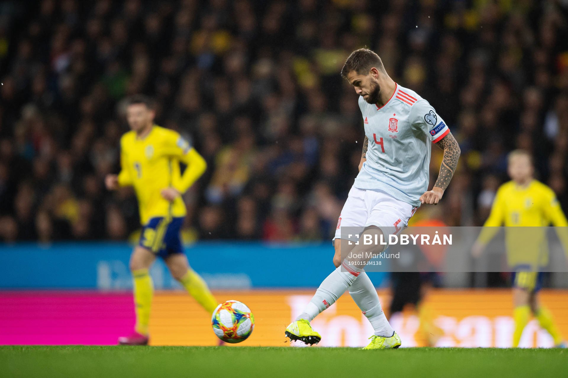 Inigo Martinez of Spain