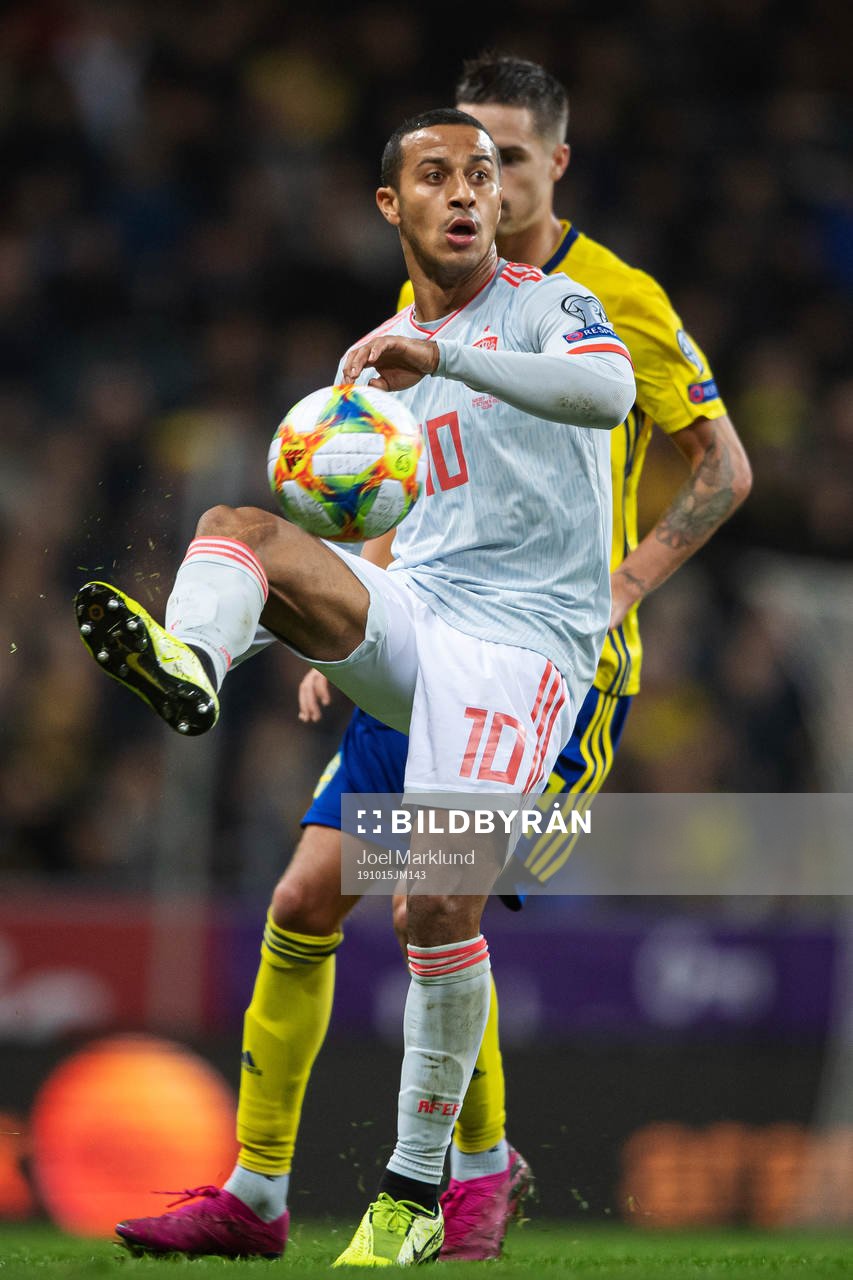 Thiago Alcantara of Spain