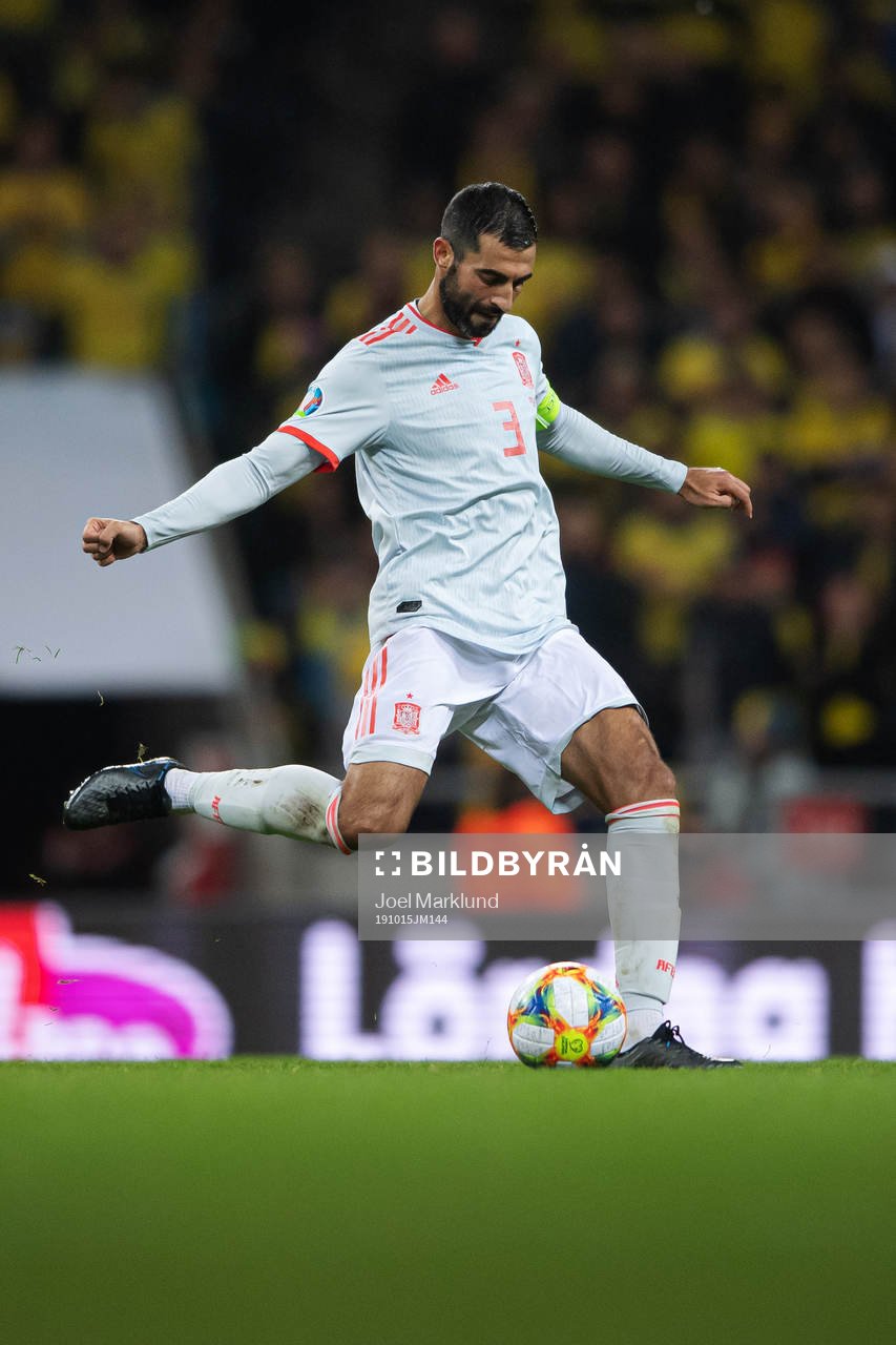 Raul Albiol of Spain