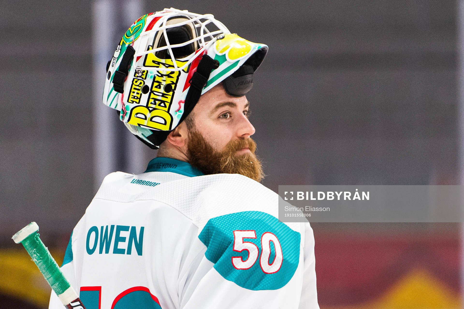 goalkeeper Shane Owen of Belfast