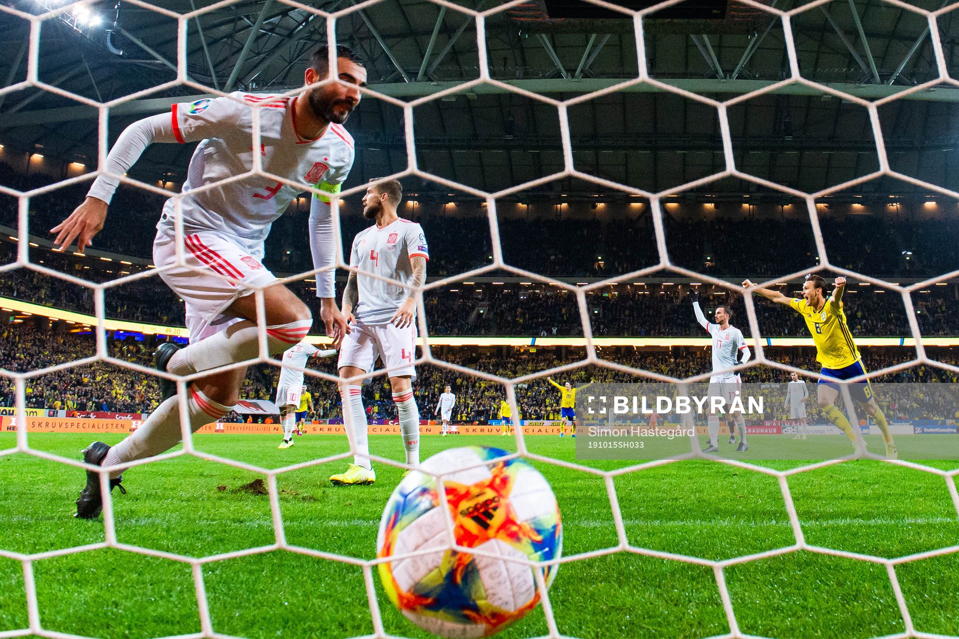 Albin Ekdal of Sweden celebrates