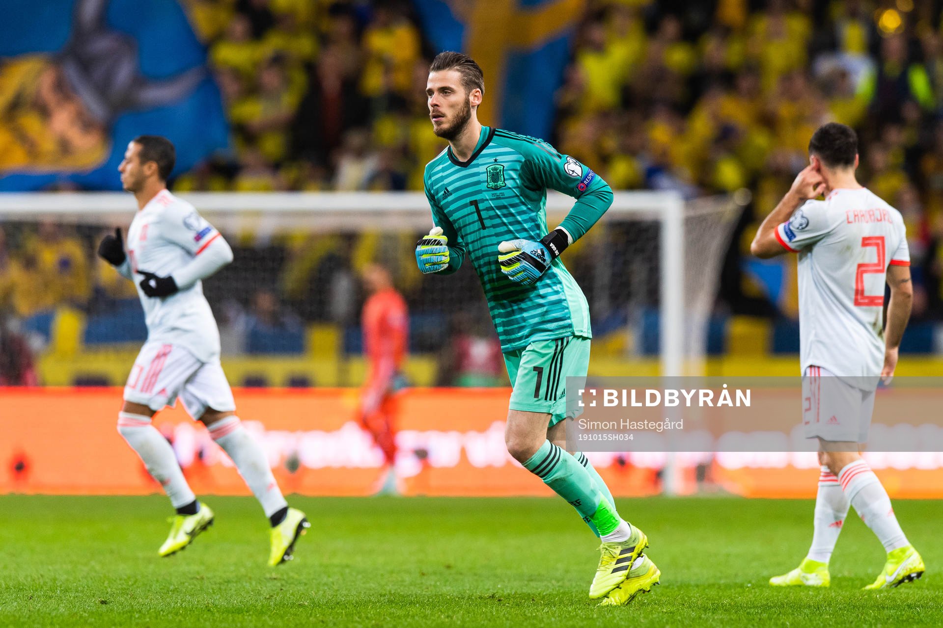 Goalkeeper David de Gea of Spain