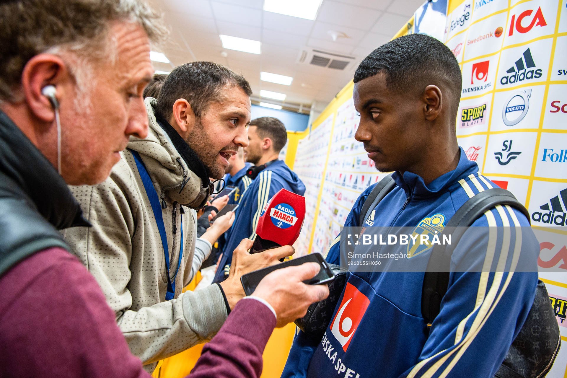 Alexander Isak of Sweden