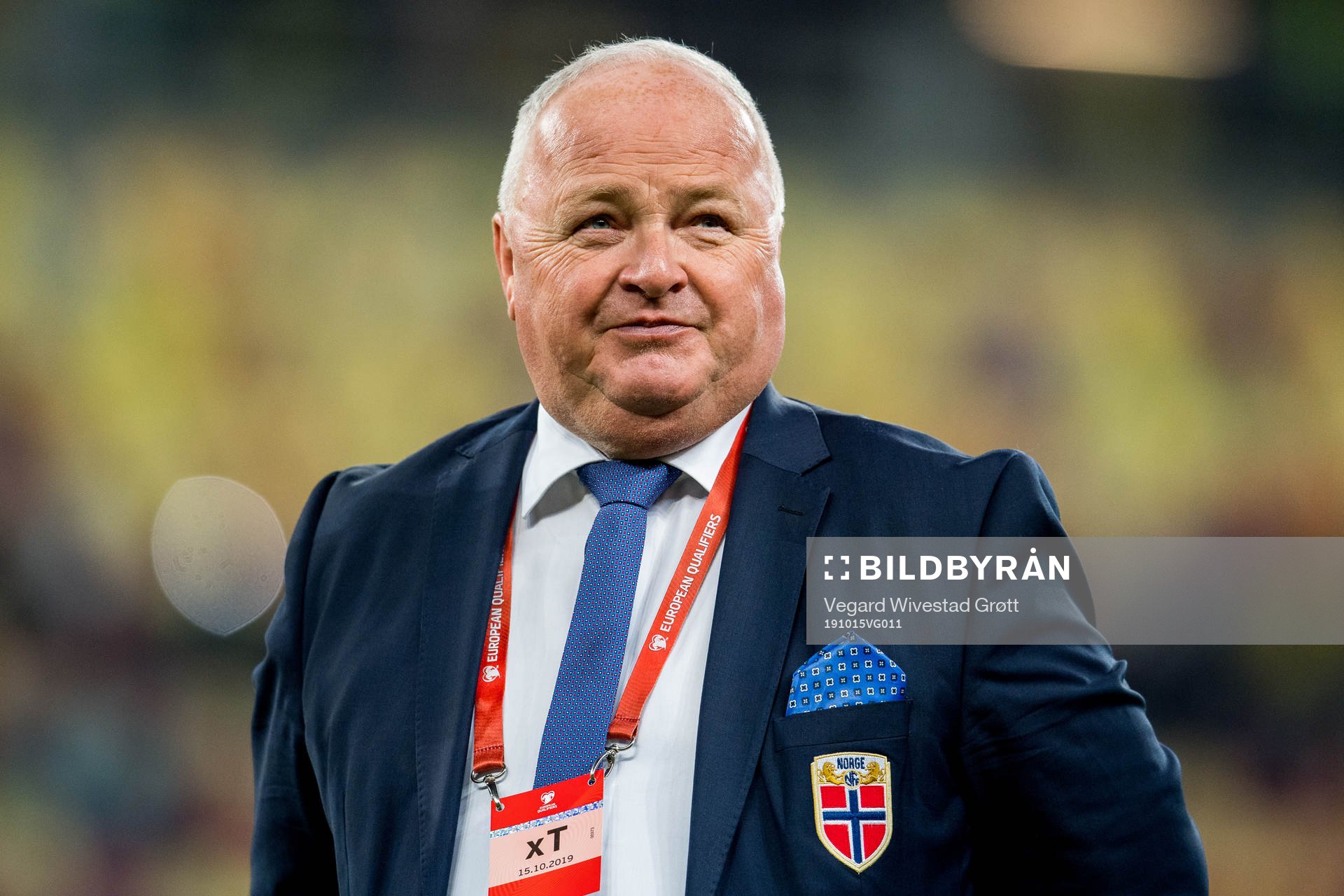 Terje Svendsen, president of the Norwegian Football