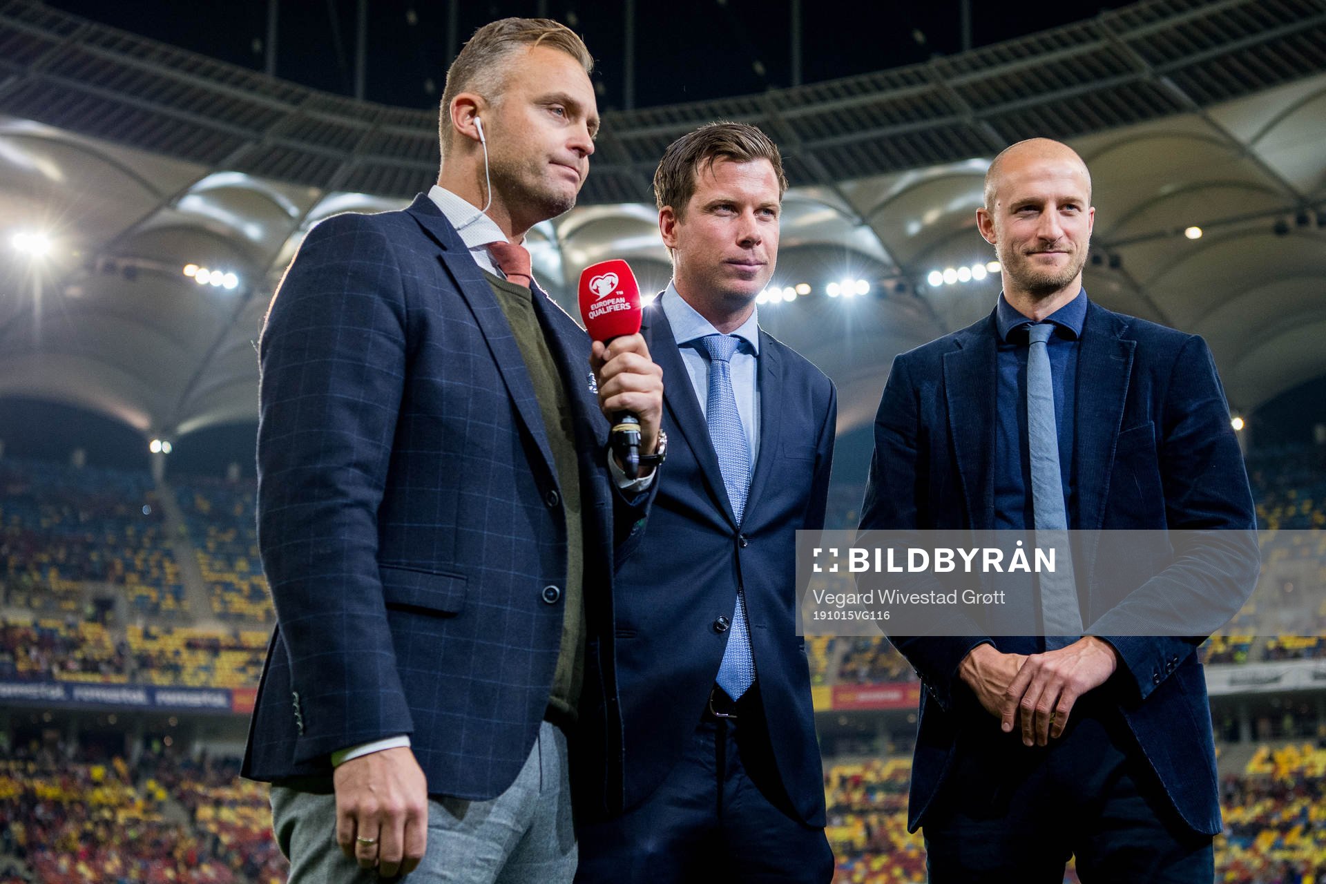 Jon Hartvig Børrestad, Jesper Mathisen and Brede Hangeland