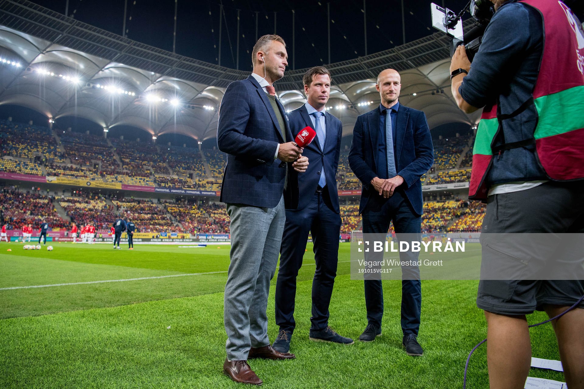Jon Hartvig Børrestad, Jesper Mathisen and Brede Hangeland
