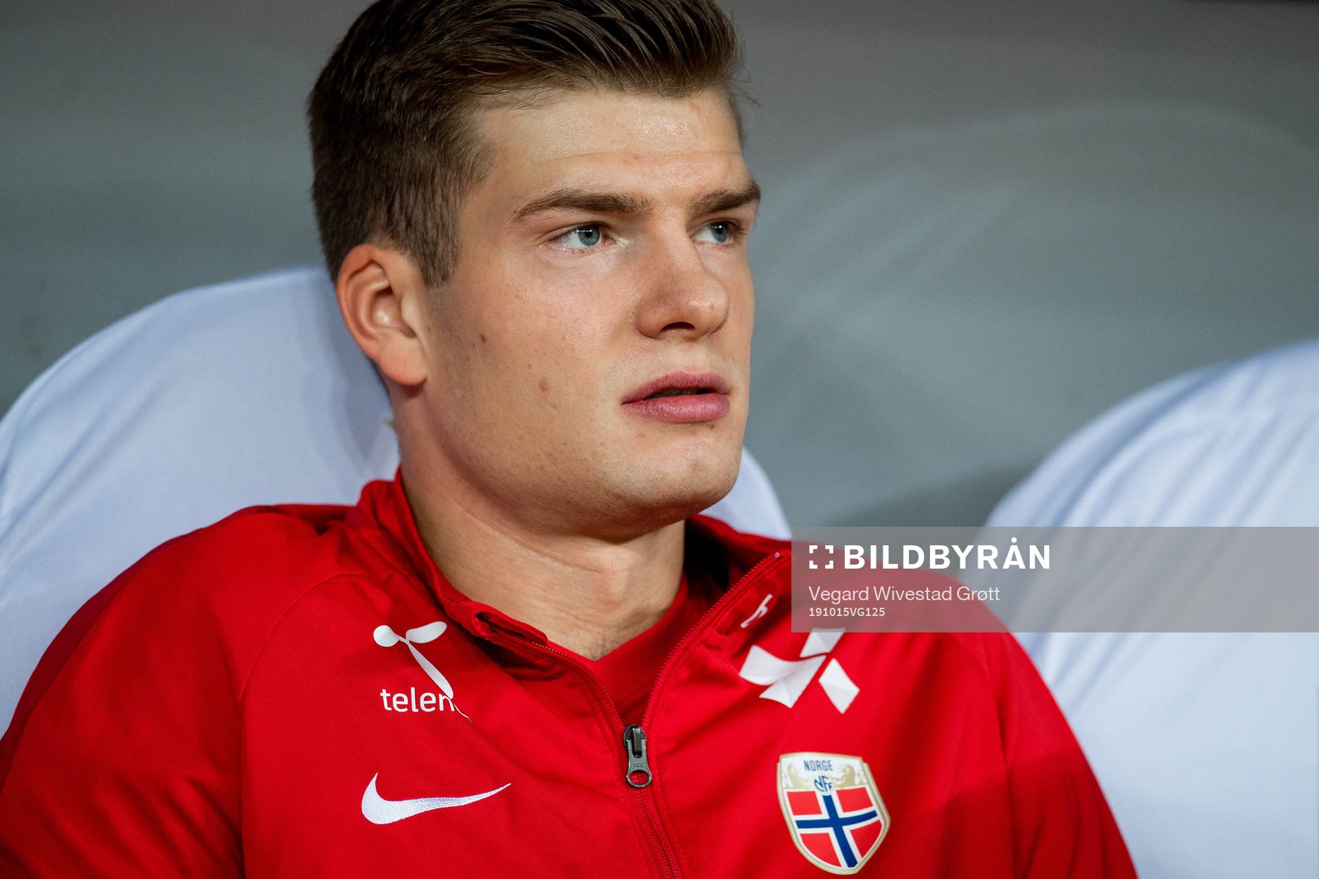 Alexander Sørloth of Norway