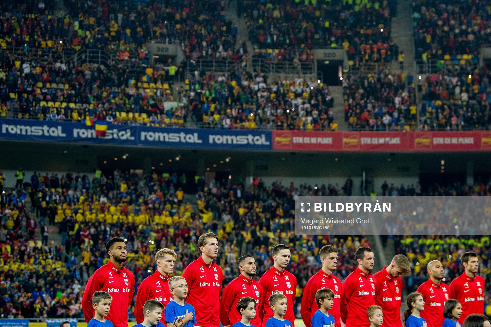 Joshua King, Martin Ødegaard, Sander Berge, Omar