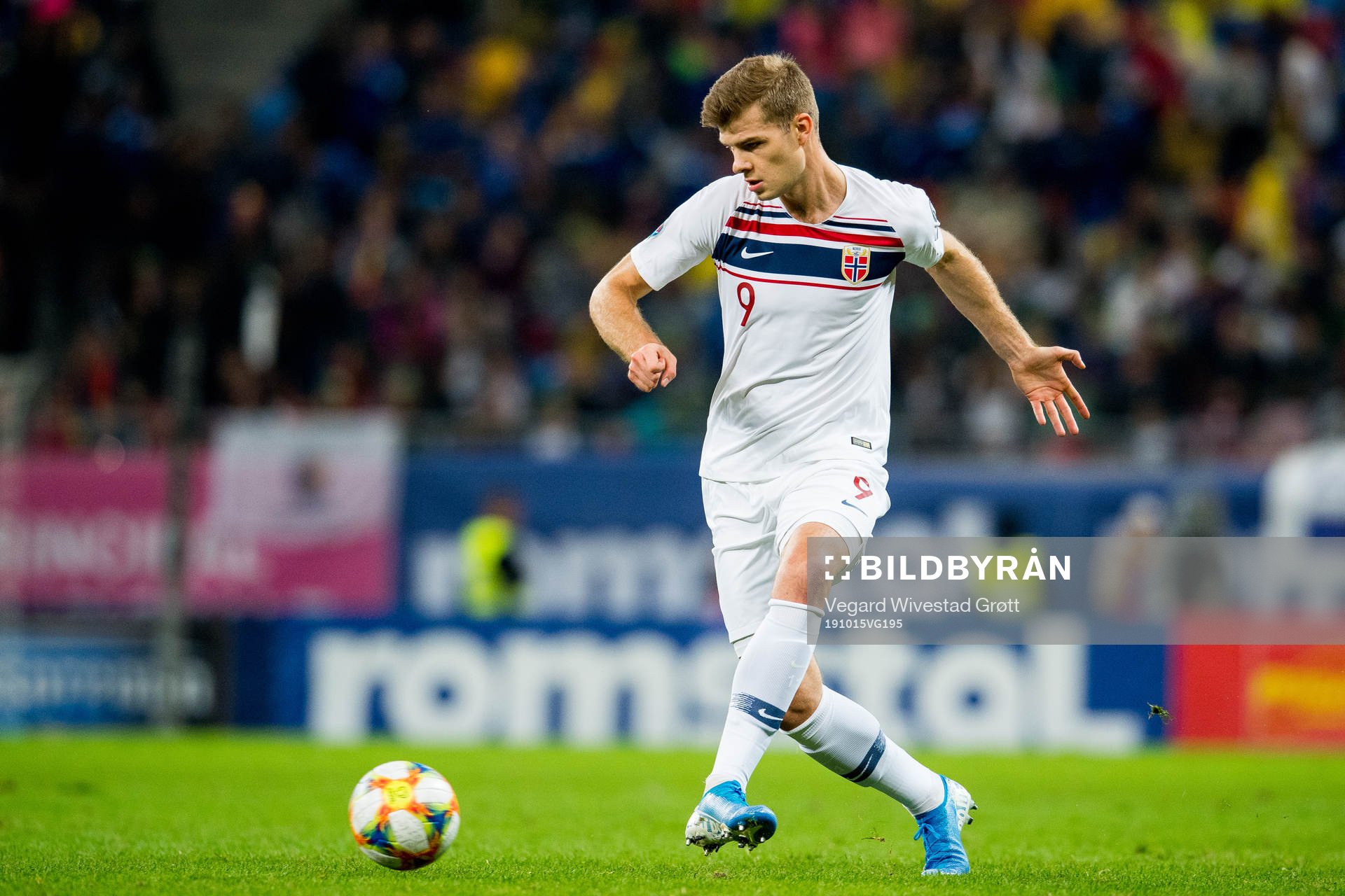 Alexander Sørloth of Norway