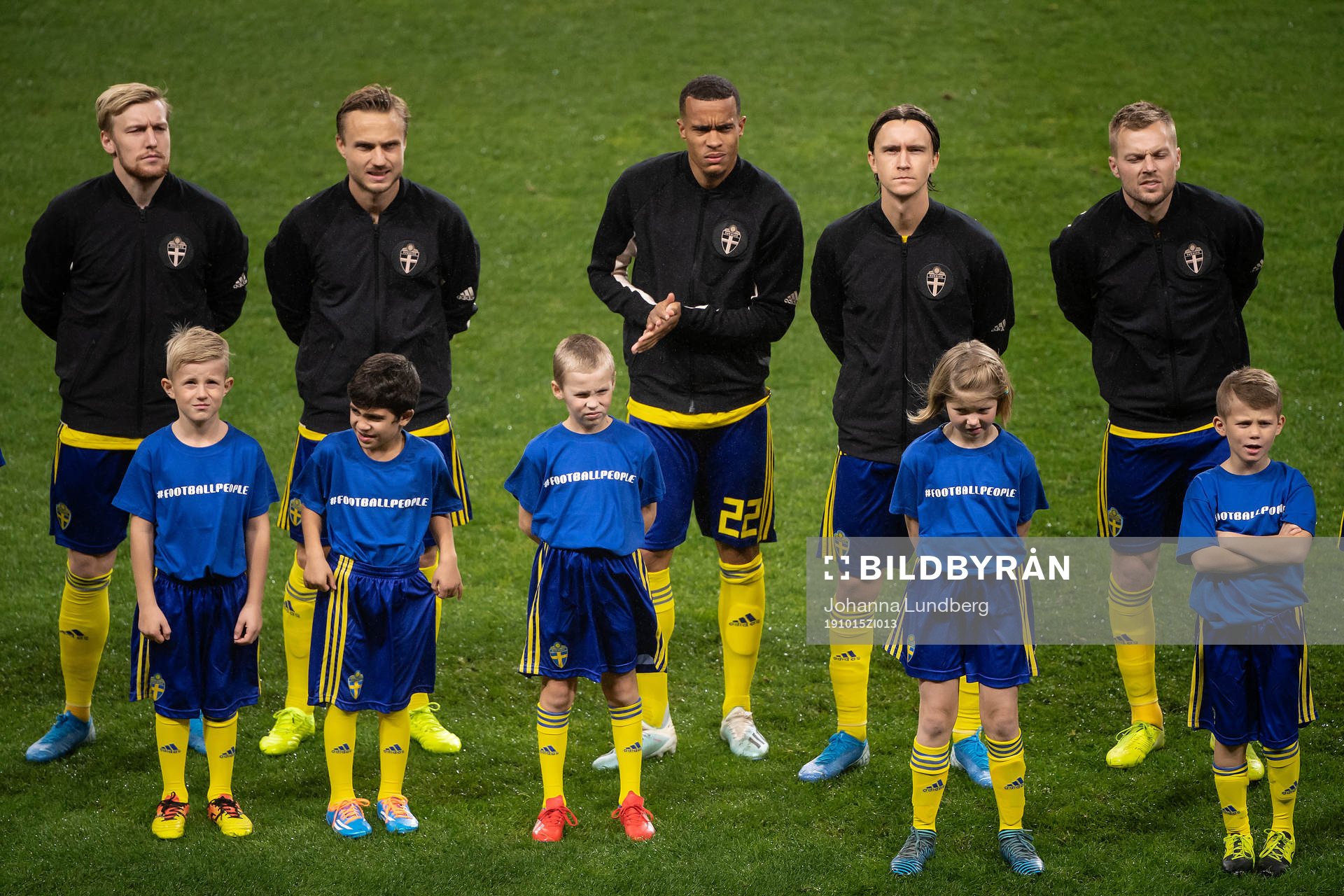 Emil Forsberg, Pierre Bengtsson, Robin Quaison, Kristoffer