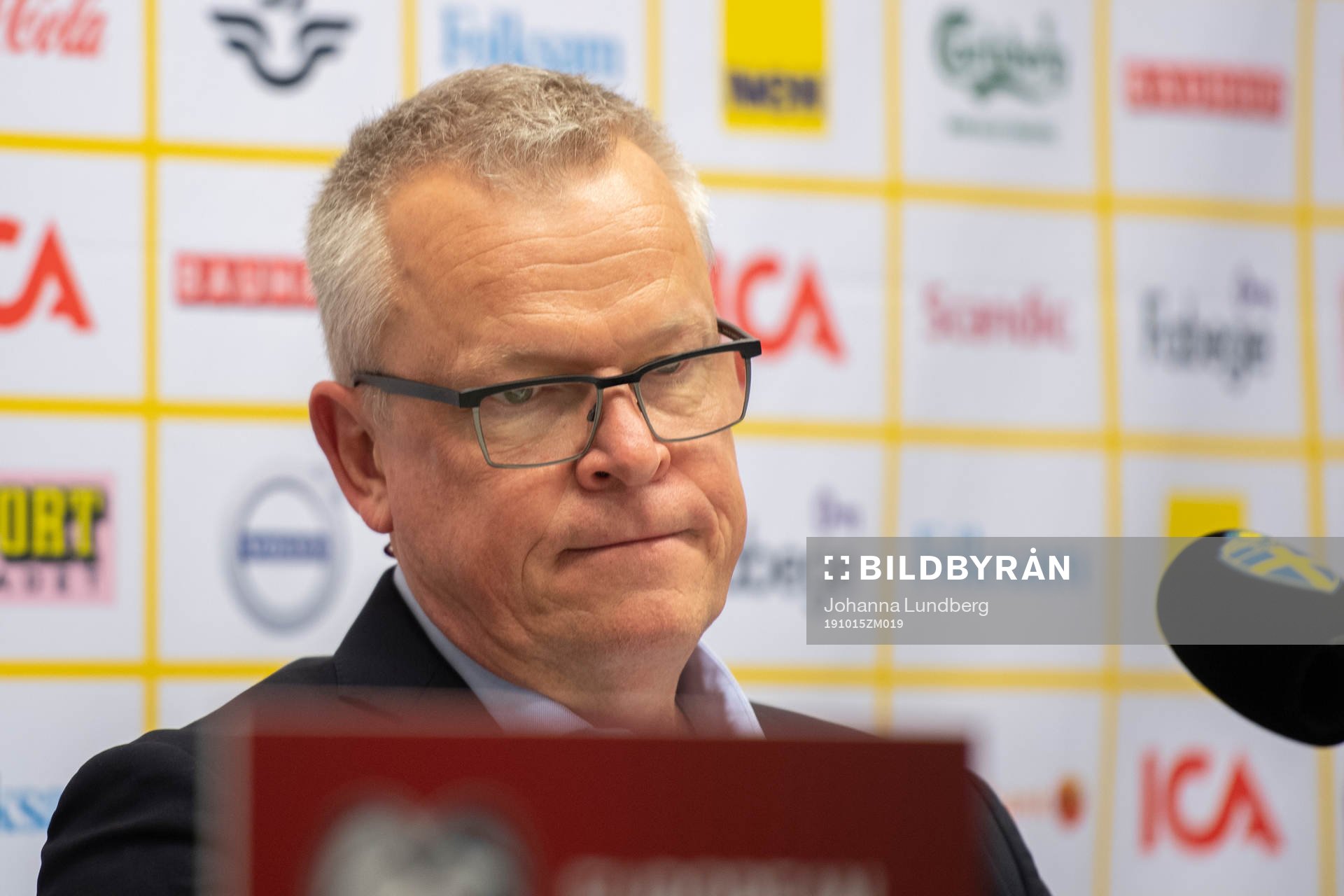 Janne Andersson, head coach of Sweden