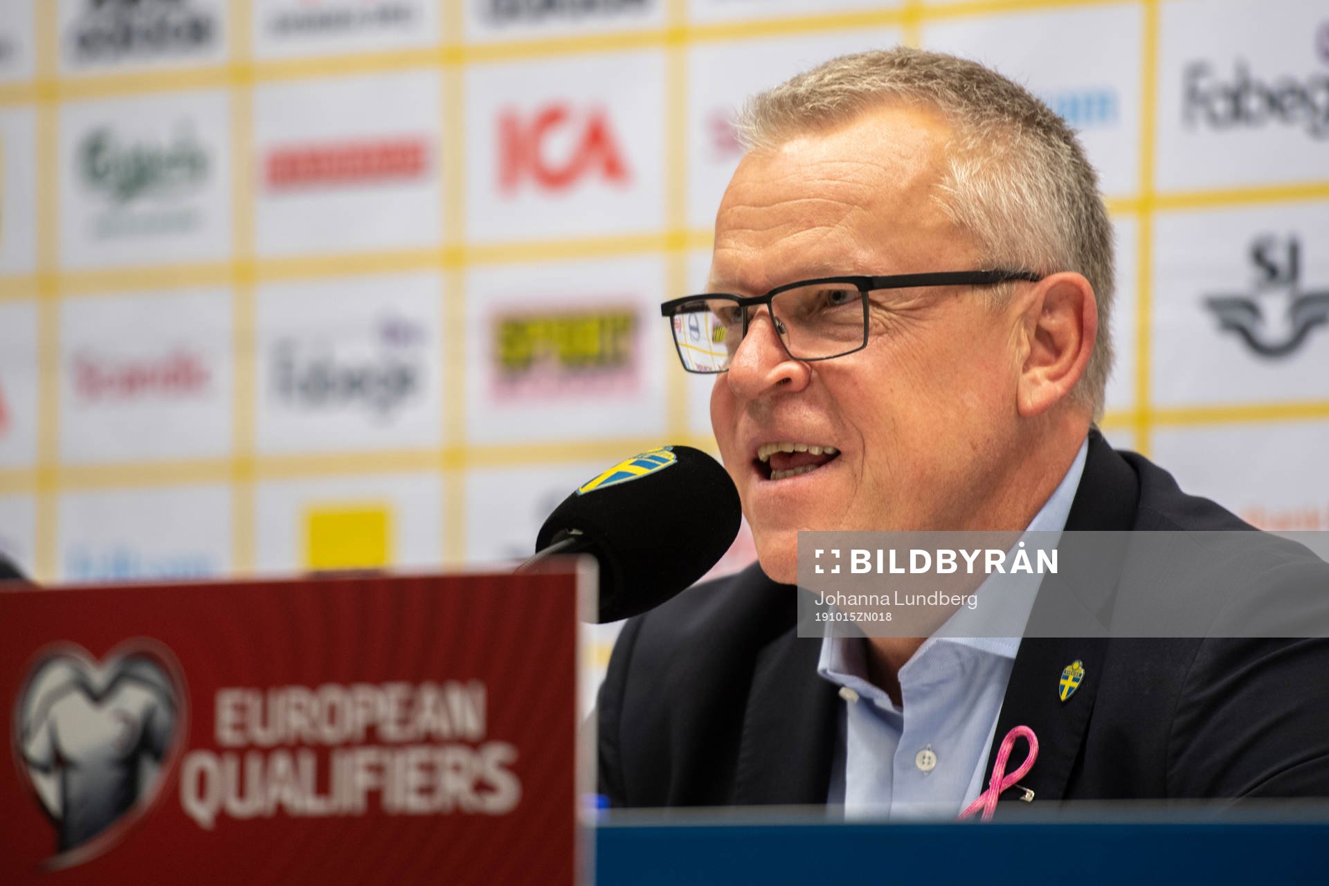 Janne Andersson, head coach of Sweden
