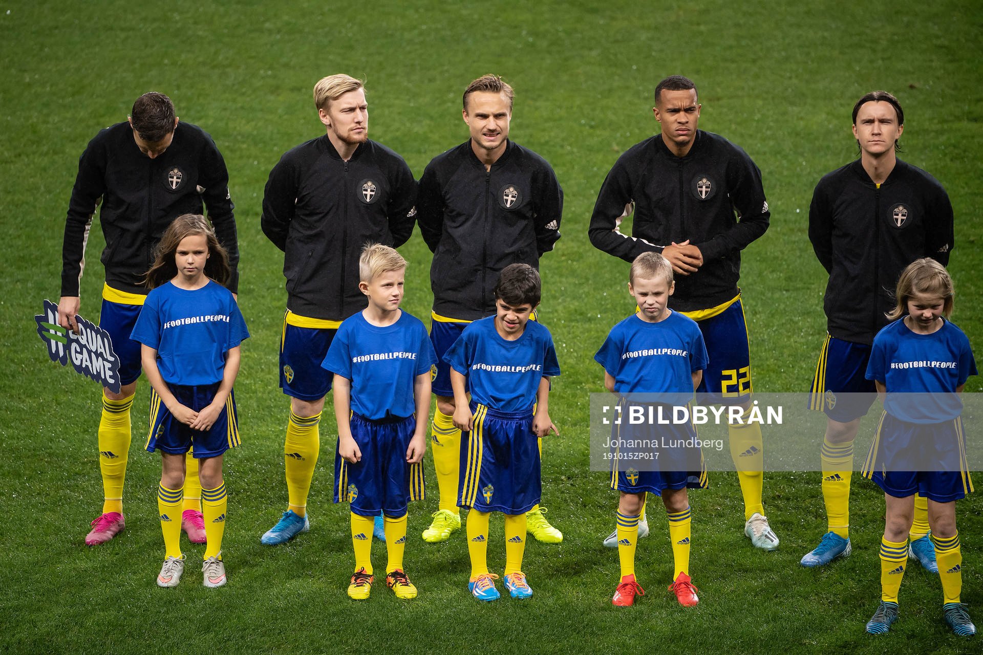 Marcus Berg, Emil Forsberg, Pierre Bengtsson, Robin