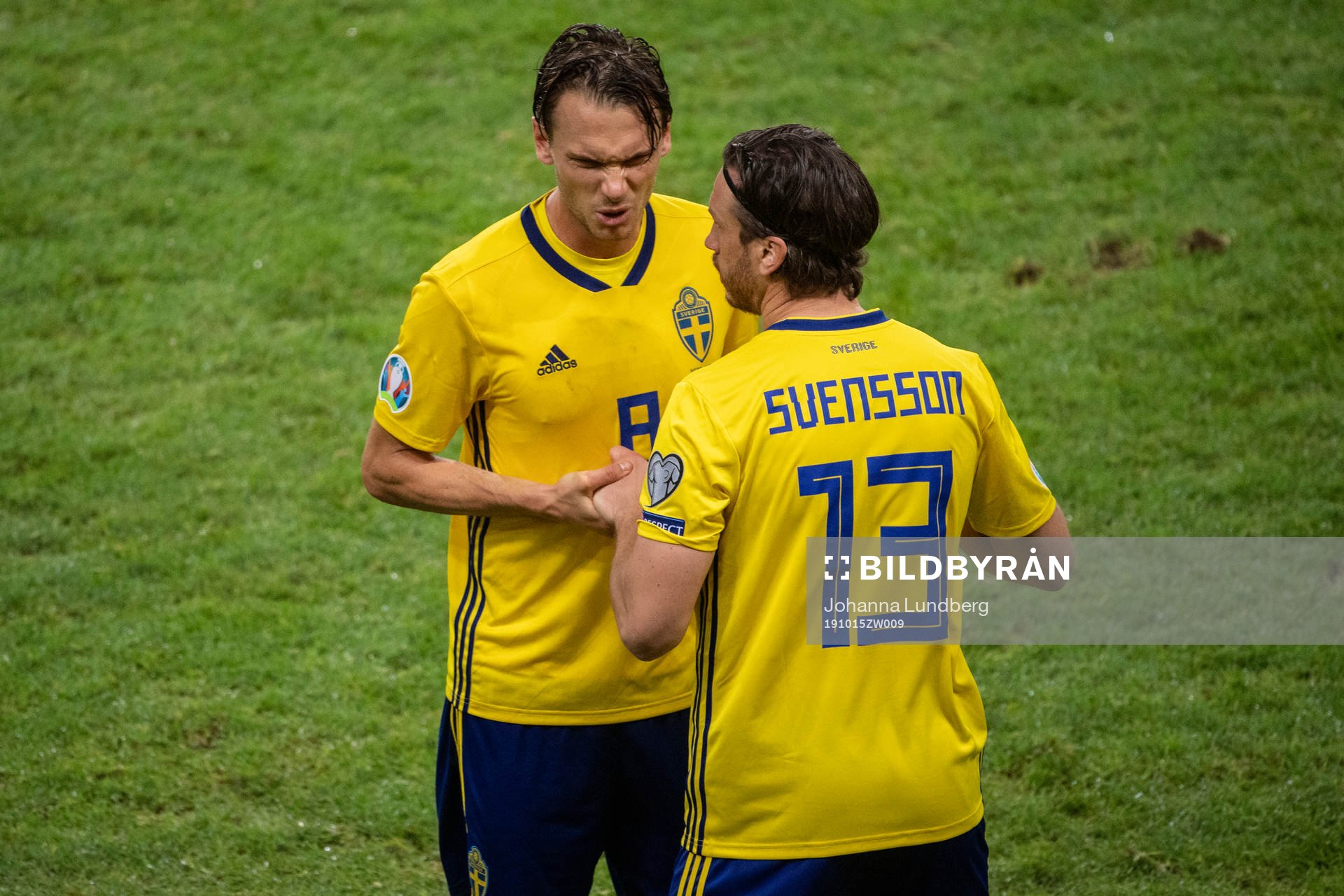 Albin Ekdal of Sweden and Gustav Svensson of Sweden