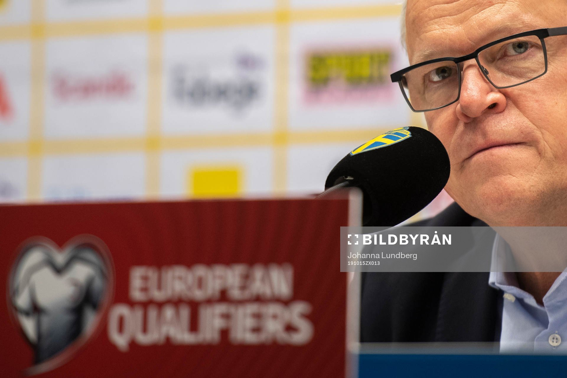Janne Andersson, head coach of Sweden