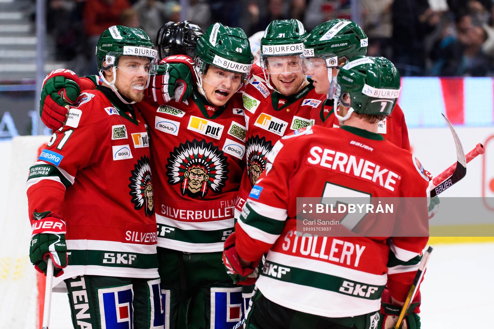 Frölundas, Mats Rosseli Olsen, Rhett Rakhshani, Nicklas