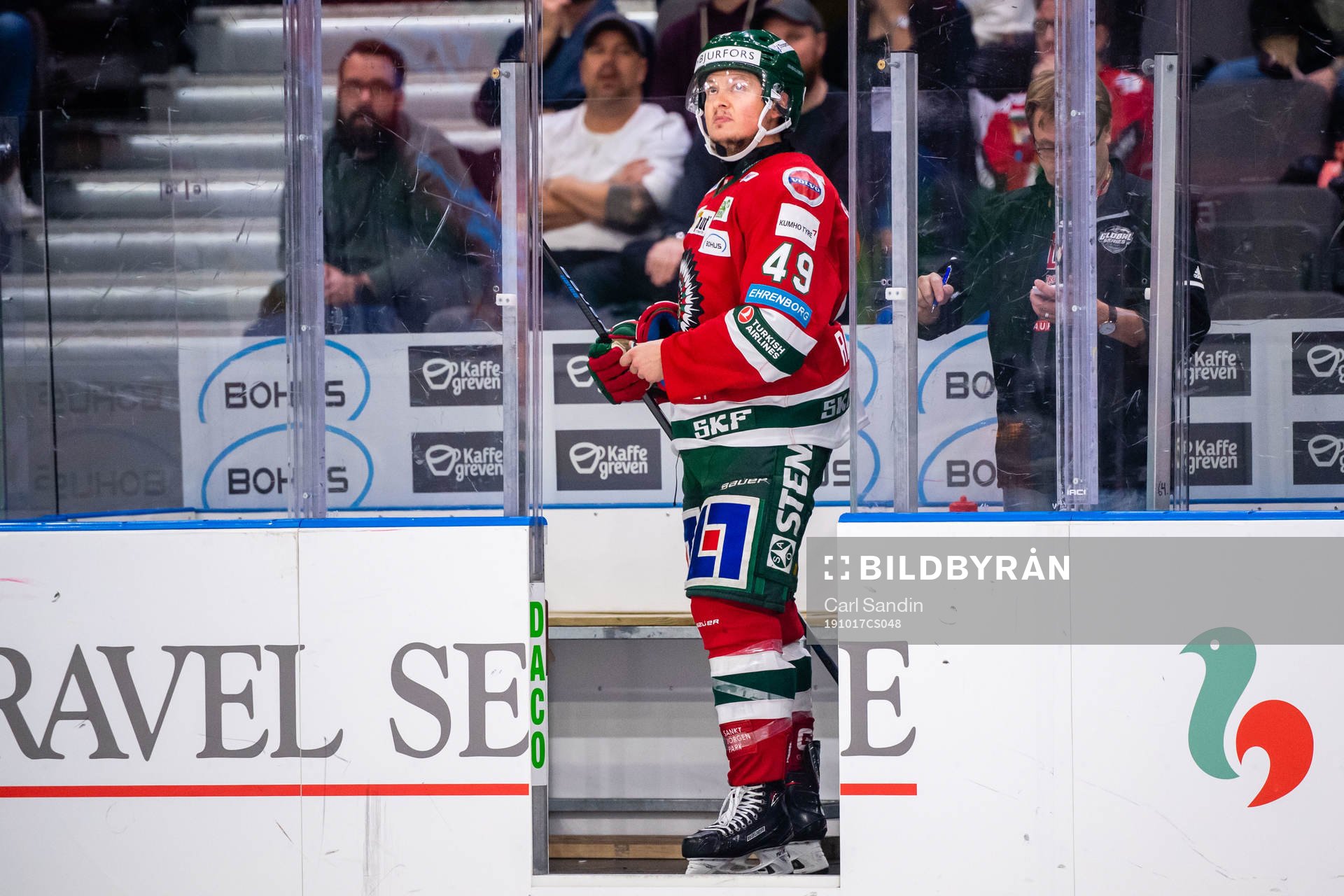 Frölundas Jesper Emanuelsson visas ut