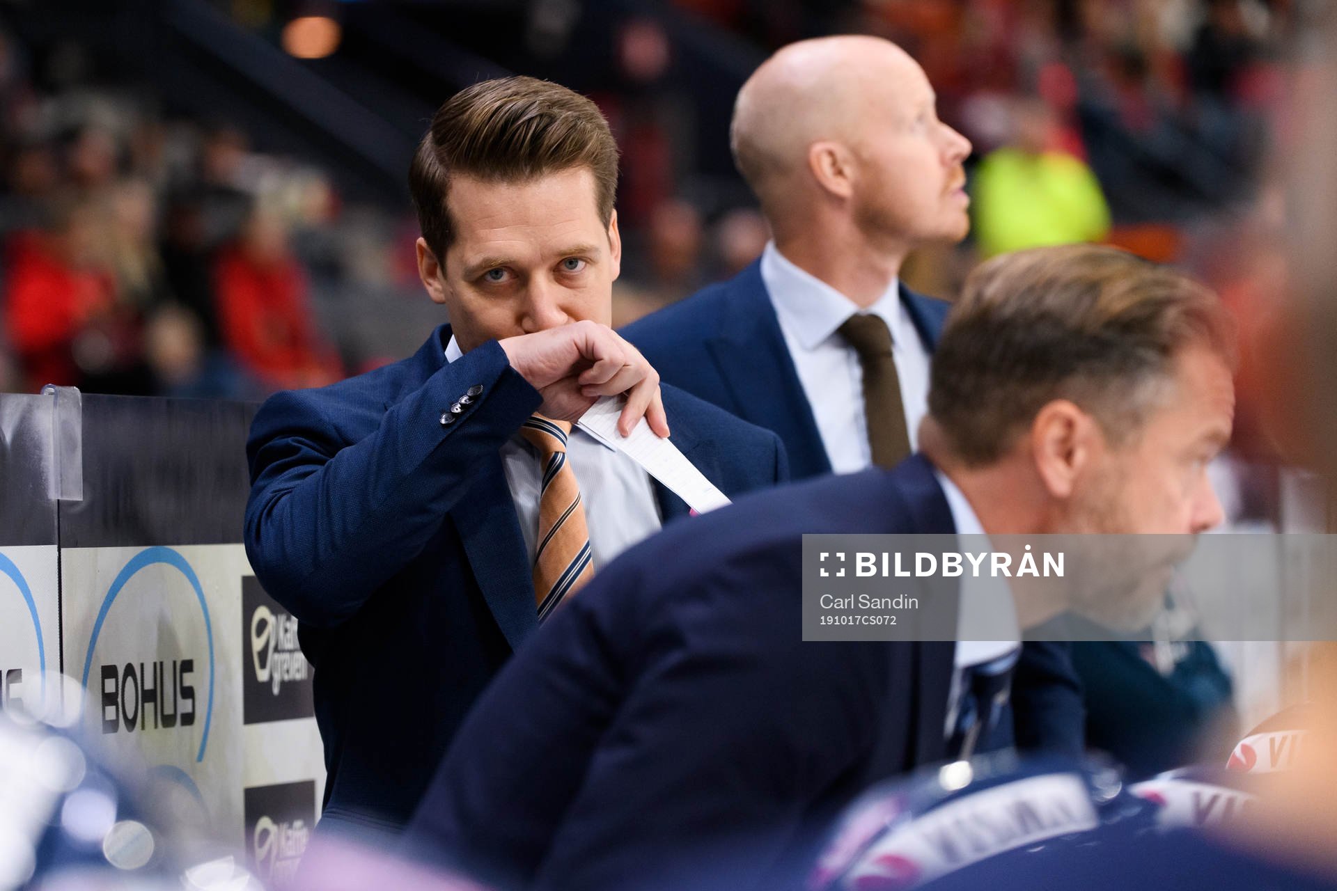 Växjös tränare Sam Hallam