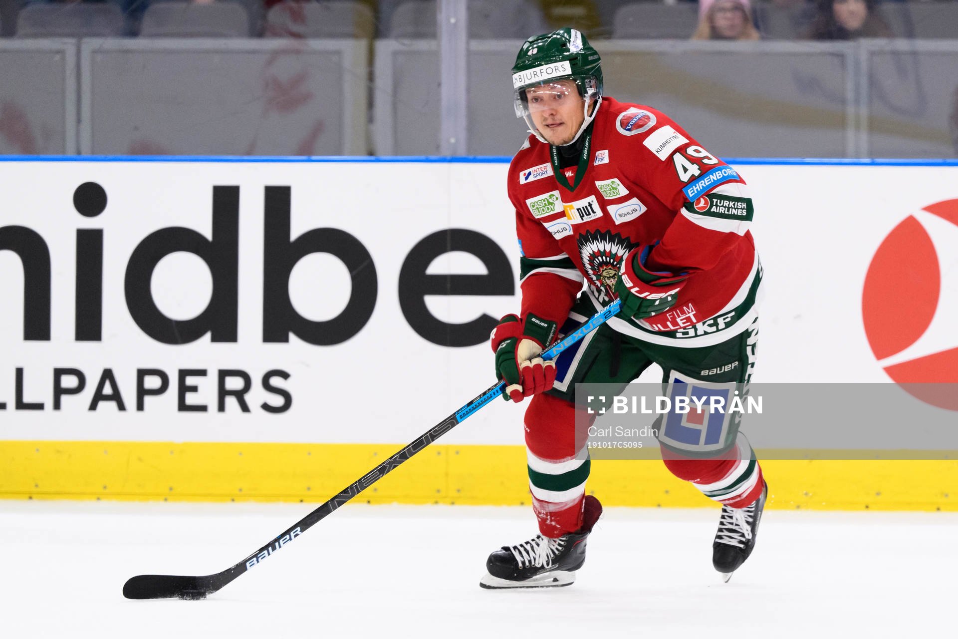 Frölundas Rhett Rakhshani