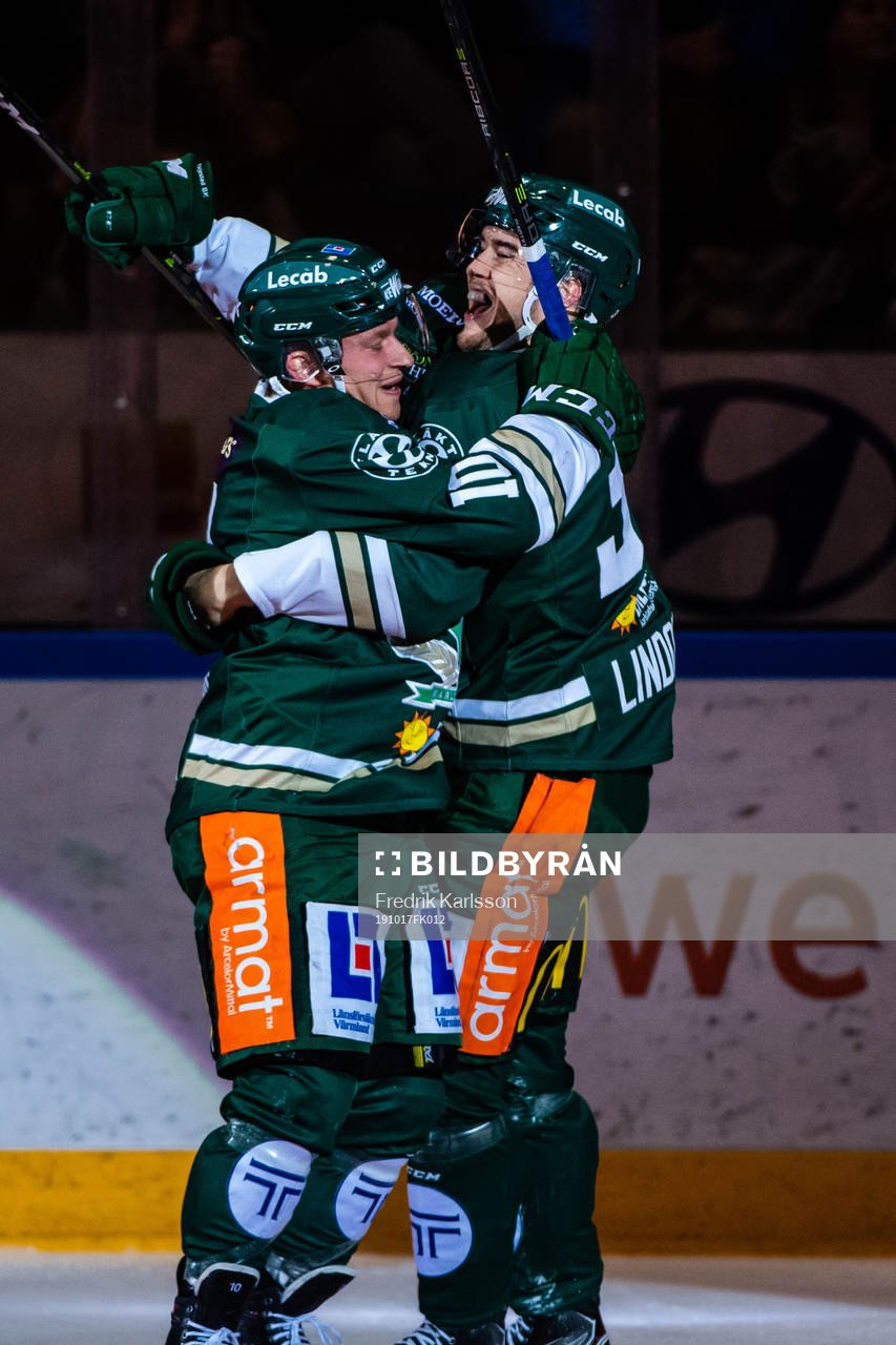 Färjestads Marcus Nilsson jublar