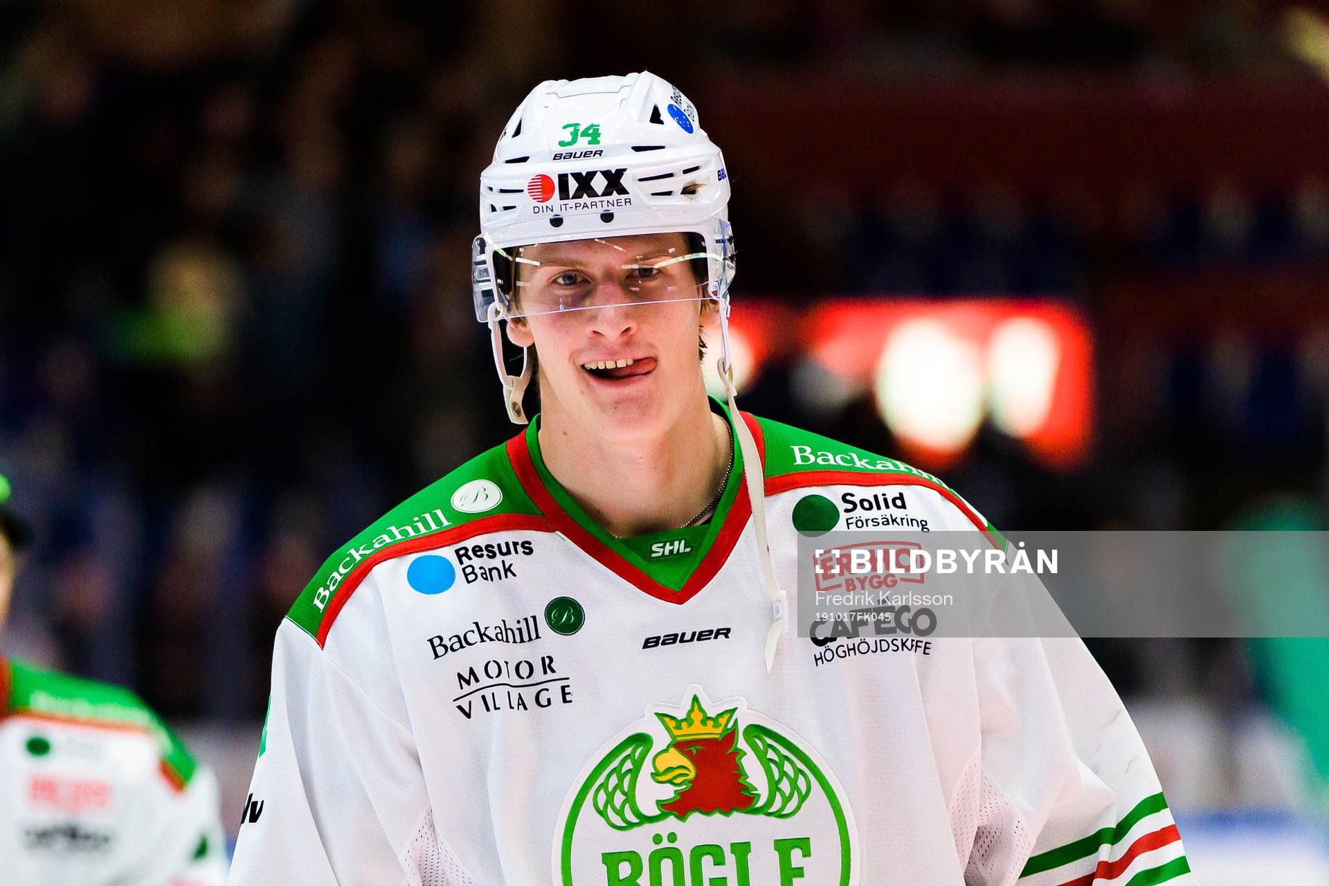Rögles Adam Edström deppar