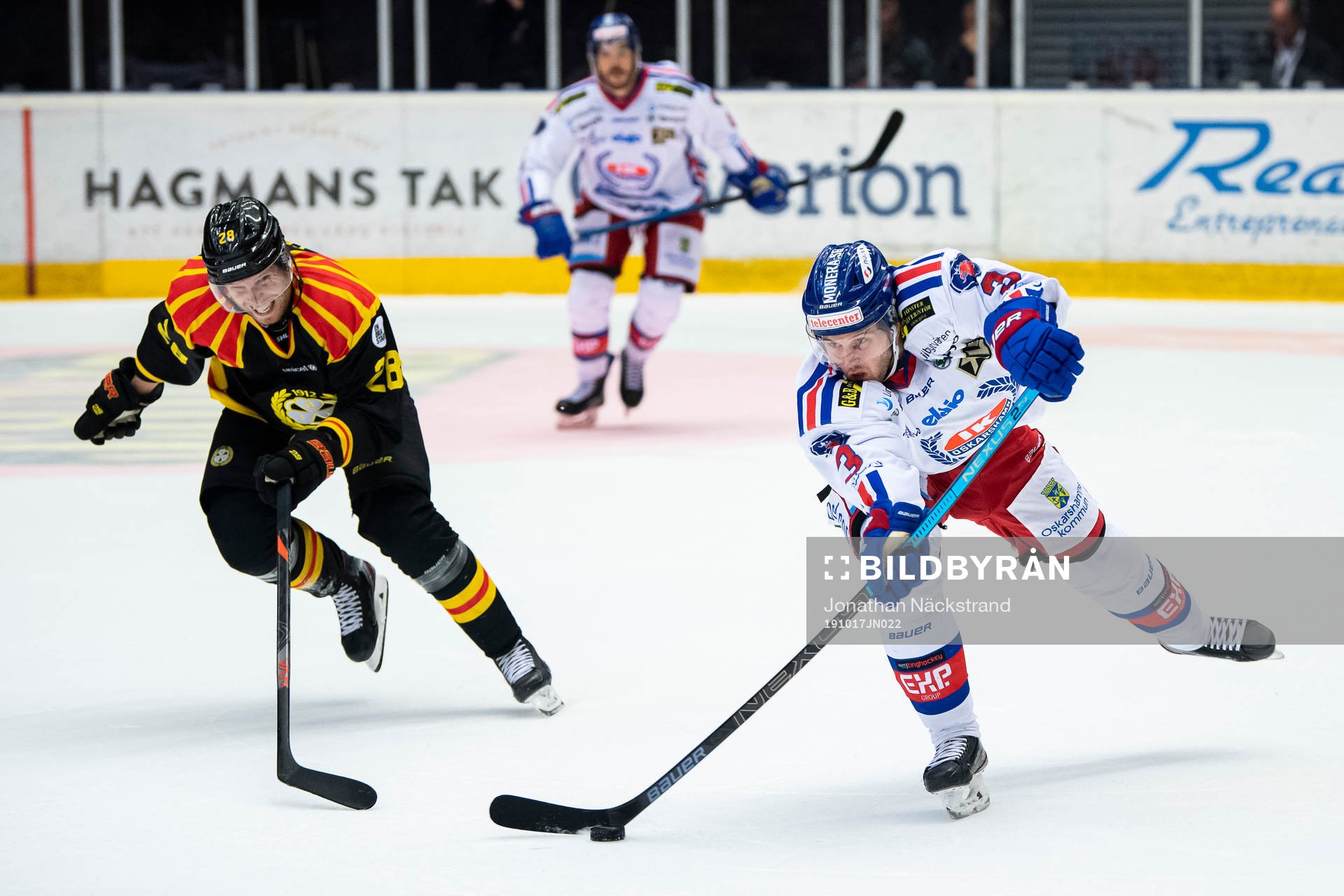 Oskarshamns Pontus Näsén och Brynäs Lukas Zetterberg